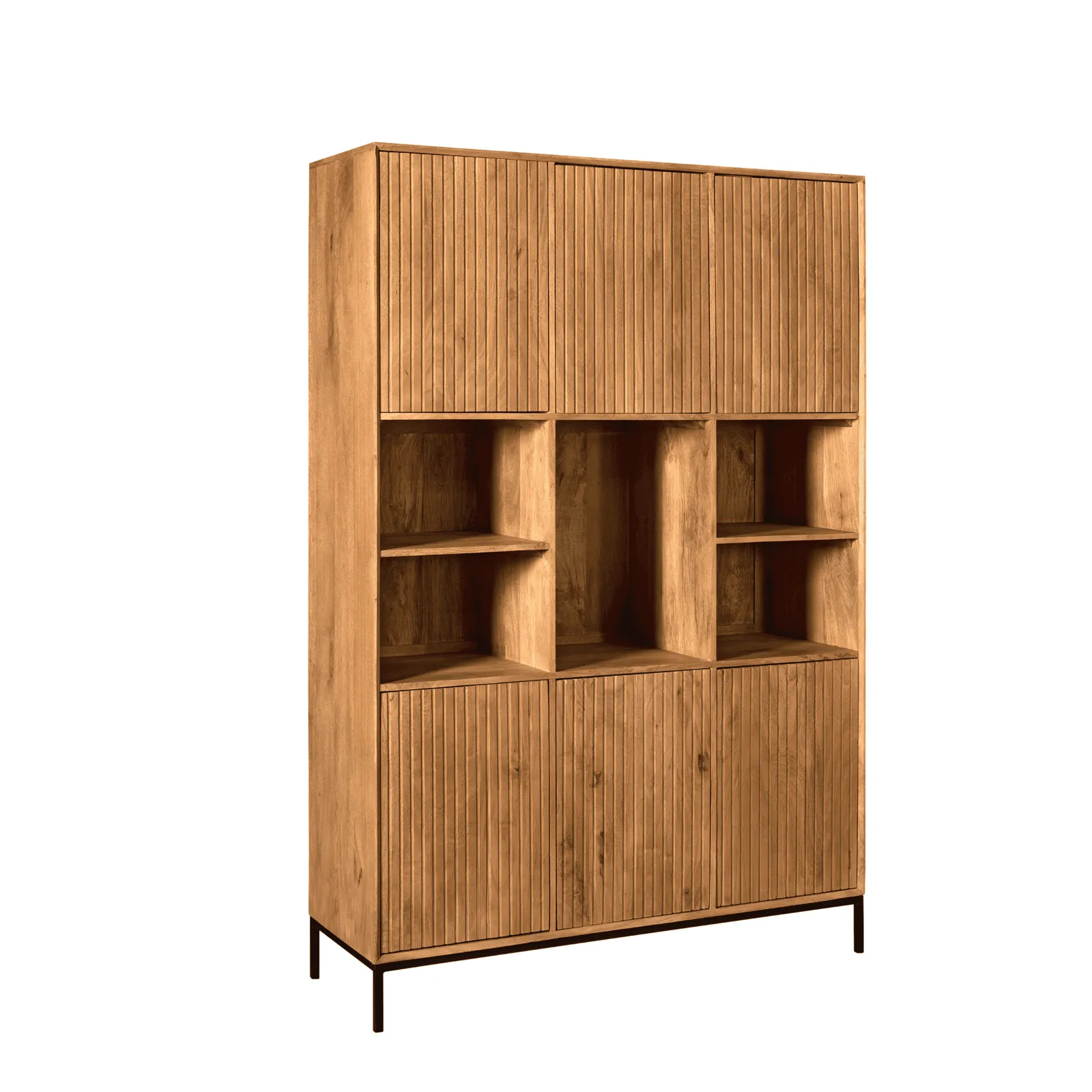 Compartment Cabinet Madison XL Natural | 135 cm - Starfurn