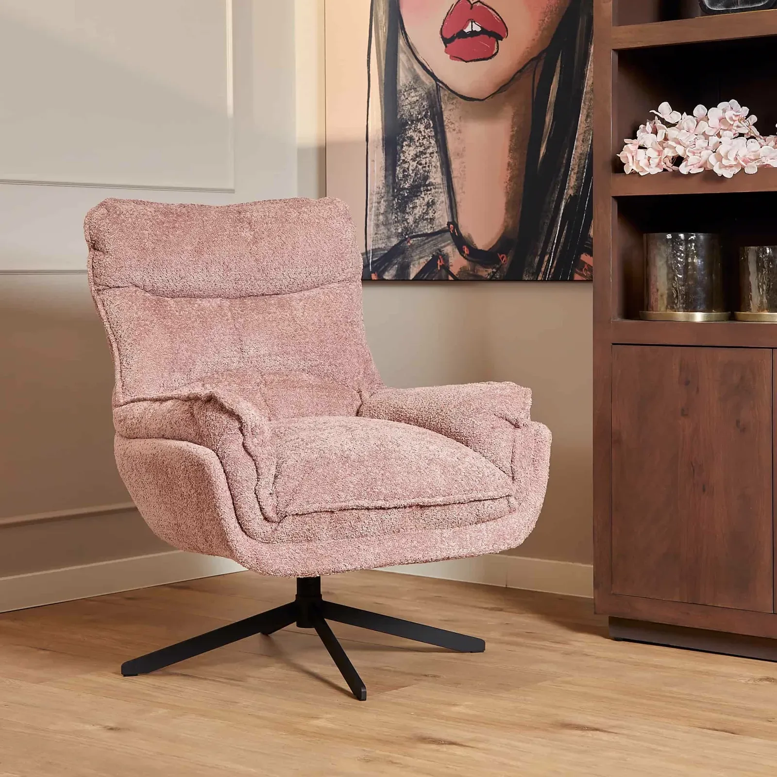 Armchair Vera | Pink - Starfurn