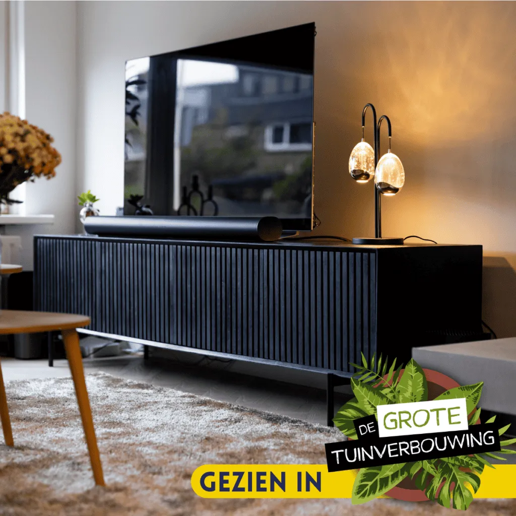 TV Unit Madison Black | 210 cm - Starfurn
