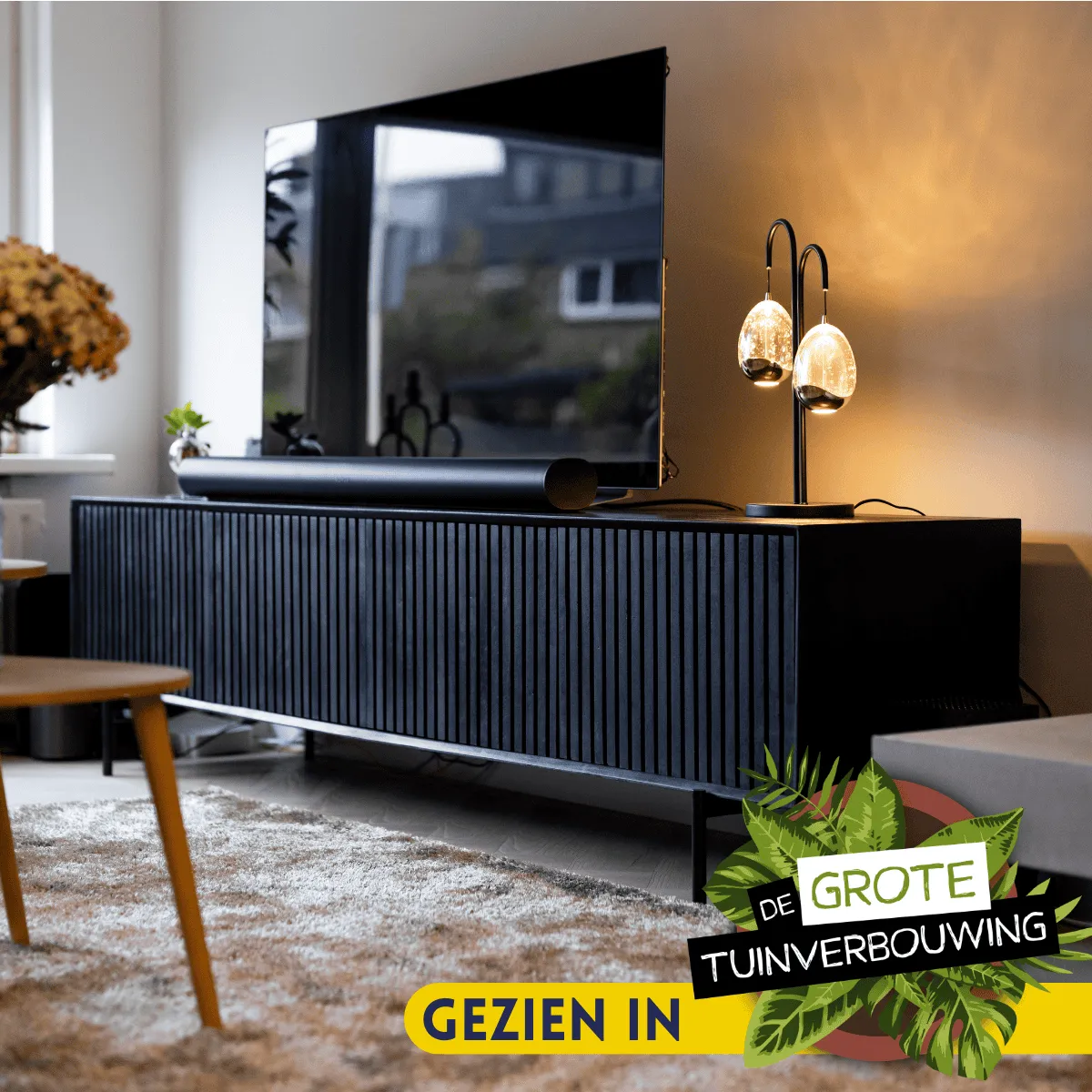 TV Unit Madison Black | 210 cm - Starfurn