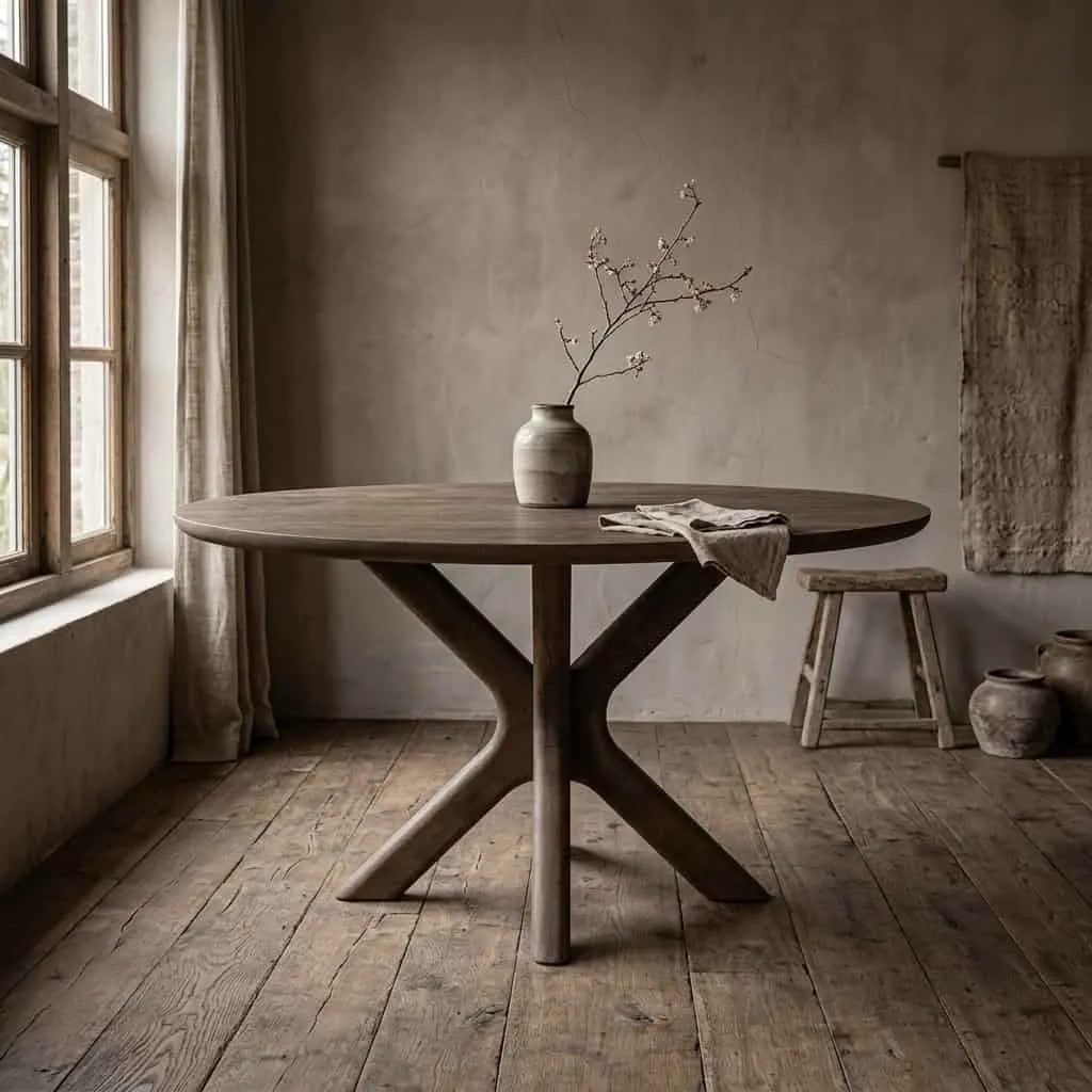 Dining table Tycho 150x77 cm - light brown - Eleonora