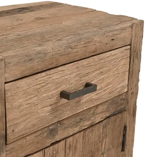 Roots Bedside Table 1 Drawer | Door Left or Right - Benoa