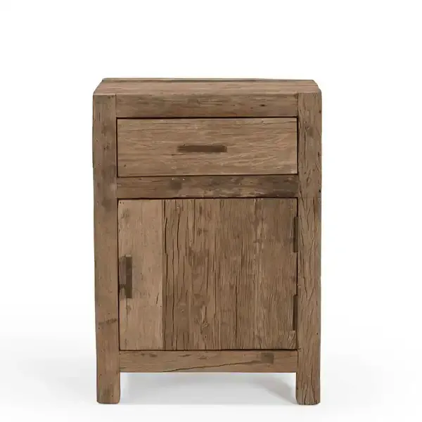 Roots Bedside Table 1 Drawer | Door Left or Right - Benoa