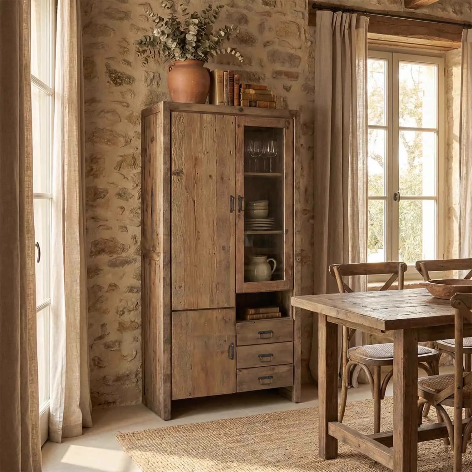 Roots Storage Cabinet | With Drawers and Door Roots 100 - Benoa