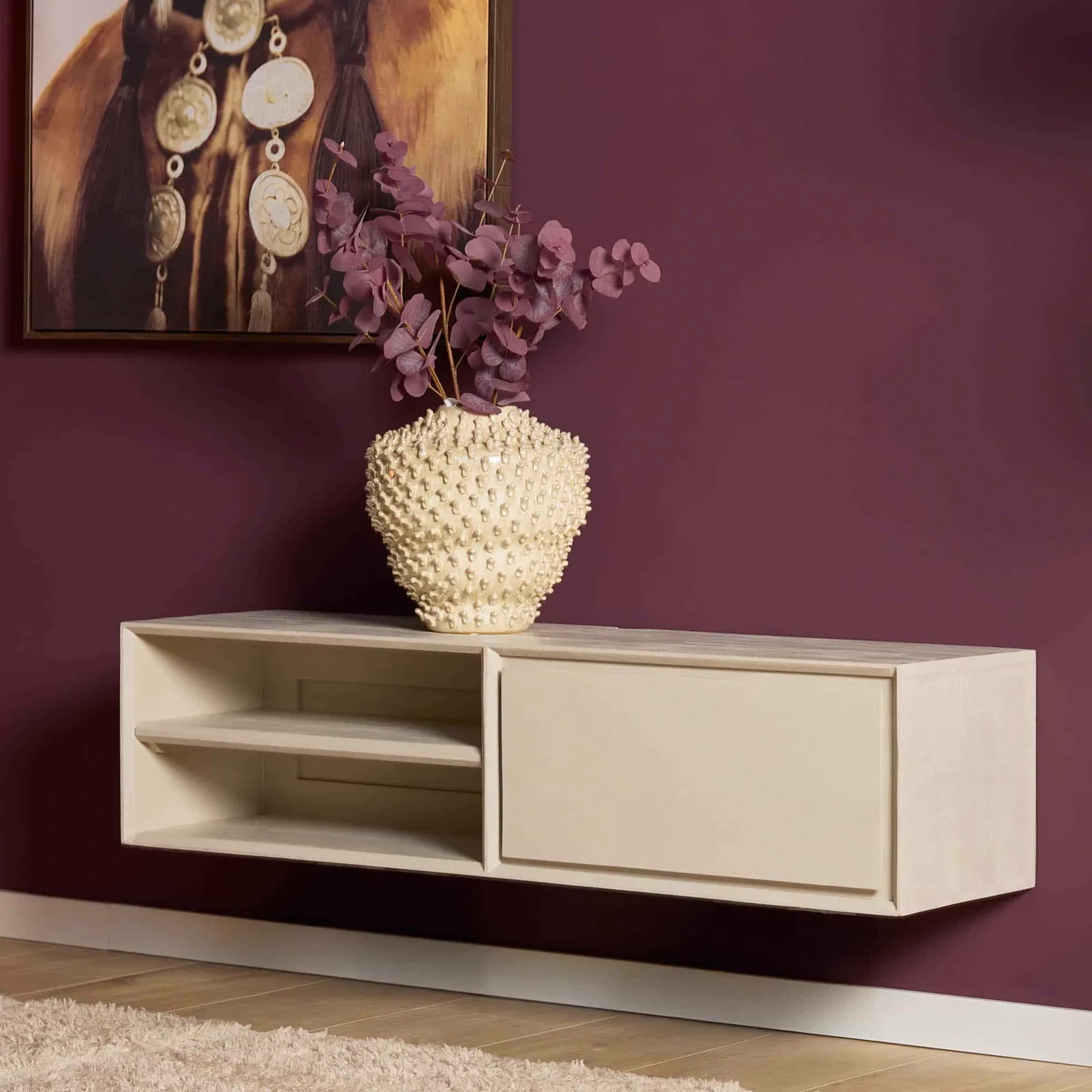Floating TV unit Ambiance Sand | 120 cm - Starfurn