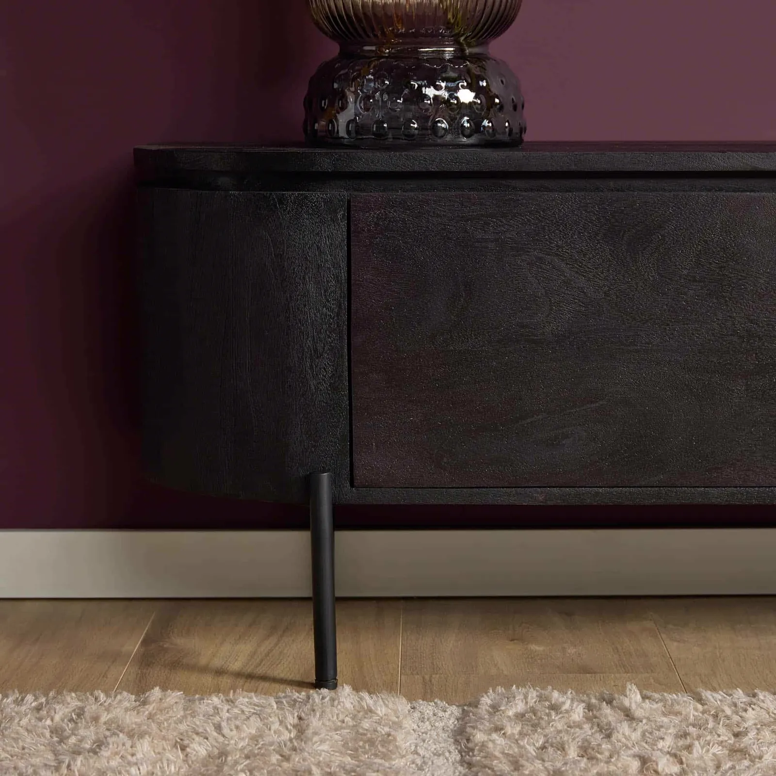TV unit Excellent Black | 240 cm - Starfurn