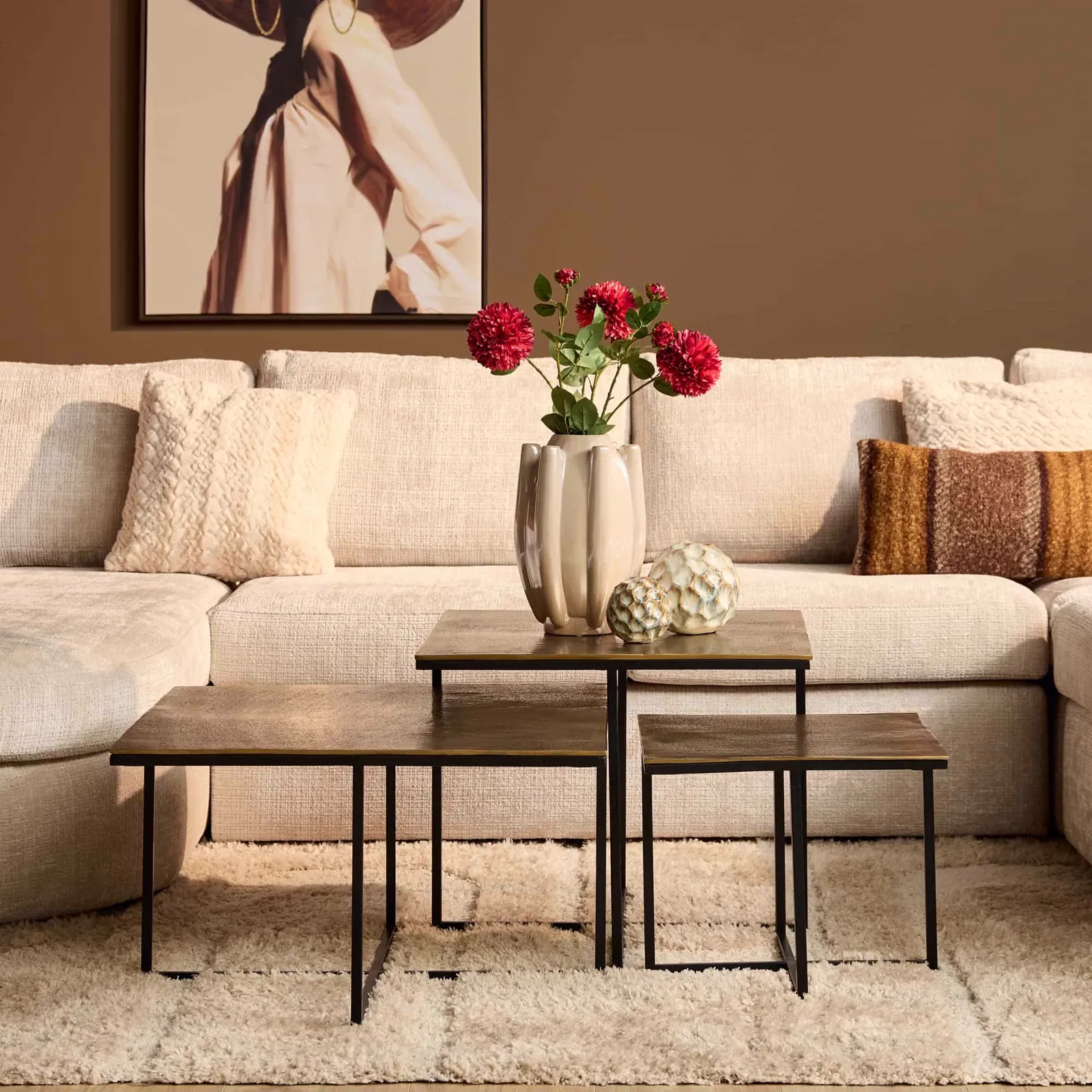 Coffee table Joelle | Set of 3 - Starfurn