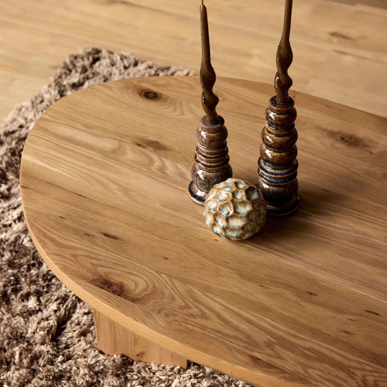 Zillah Coffee Table | 130 cm | Natural Oak - Starfurn