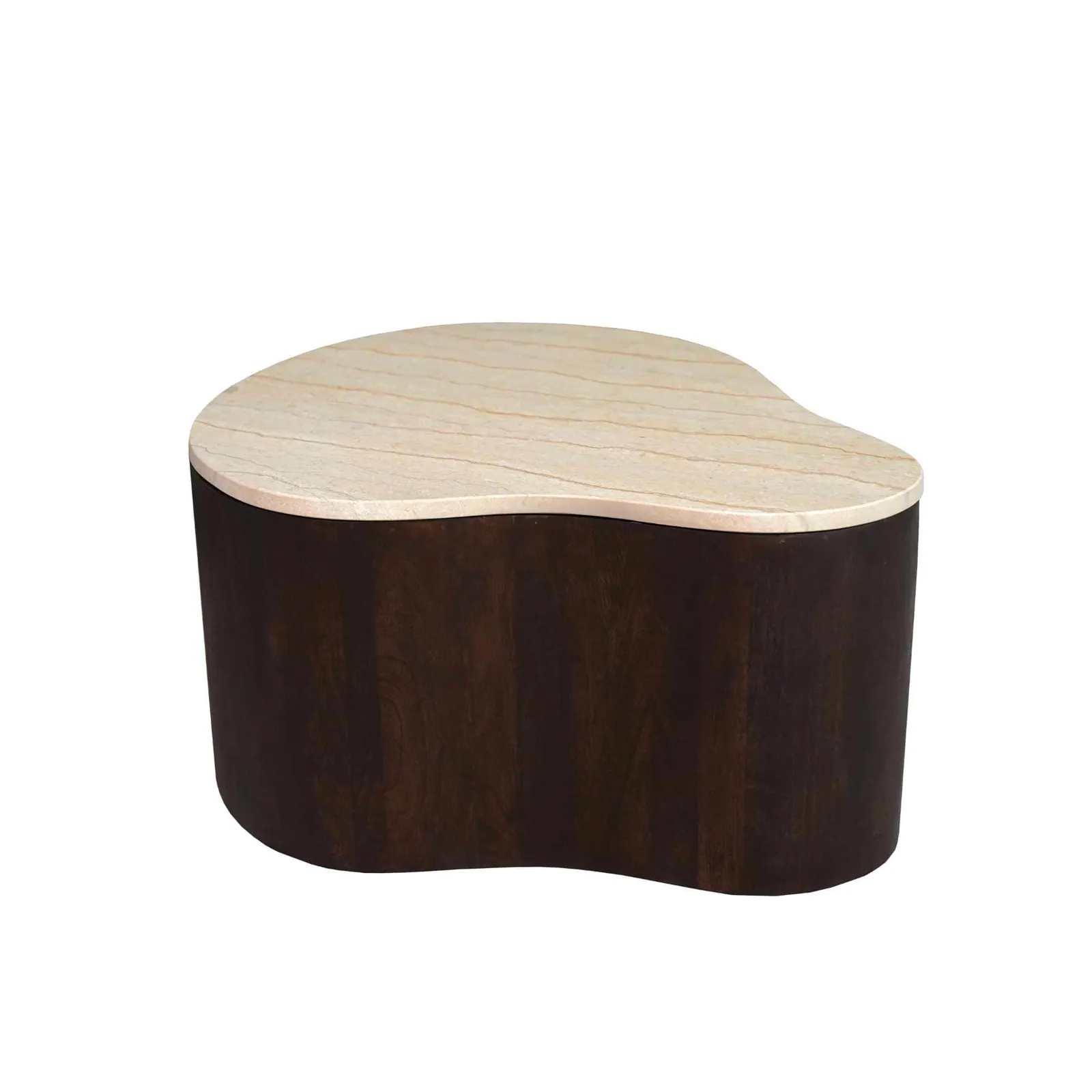 Coffee Table Lovi | 77 cm | Brown - Starfurn
