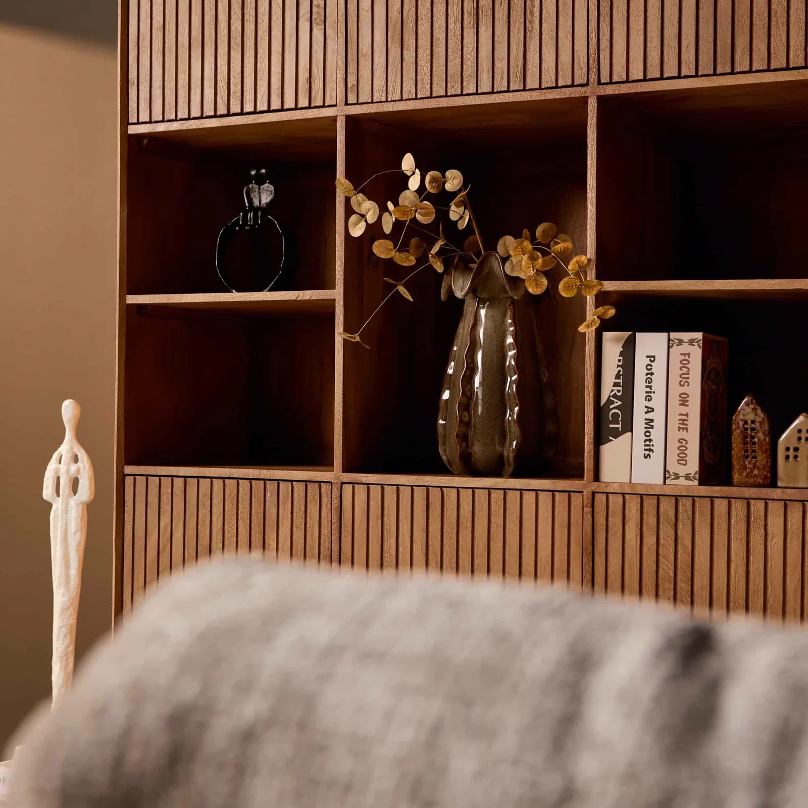 Compartment Cabinet Madison XL Natural | 135 cm - Starfurn