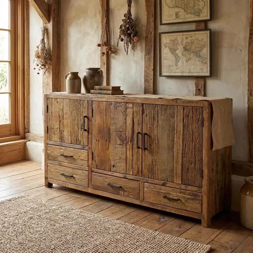 Brent Sideboard 160cm Reclaimed Wood - Wildeboer & van der Weide