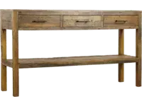Brent Side Table 150cm Reclaimed Wood - Wildeboer & van der Weide