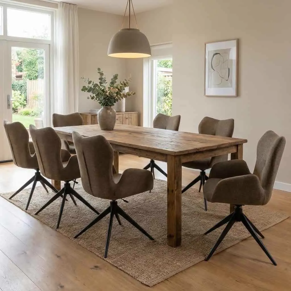 Brent Dining Table | Reclaimed wood - Wildeboer & van der Weide