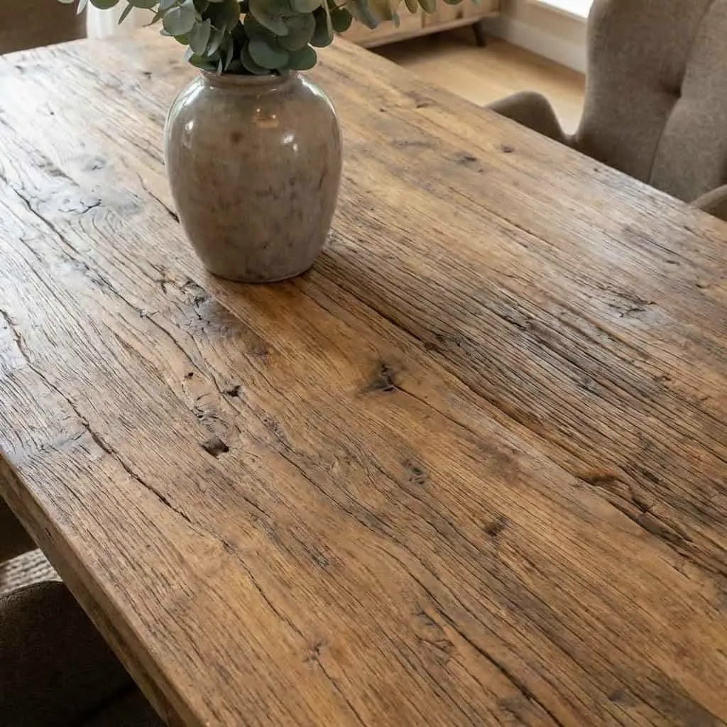 Brent Dining Table | Reclaimed wood - Wildeboer & van der Weide