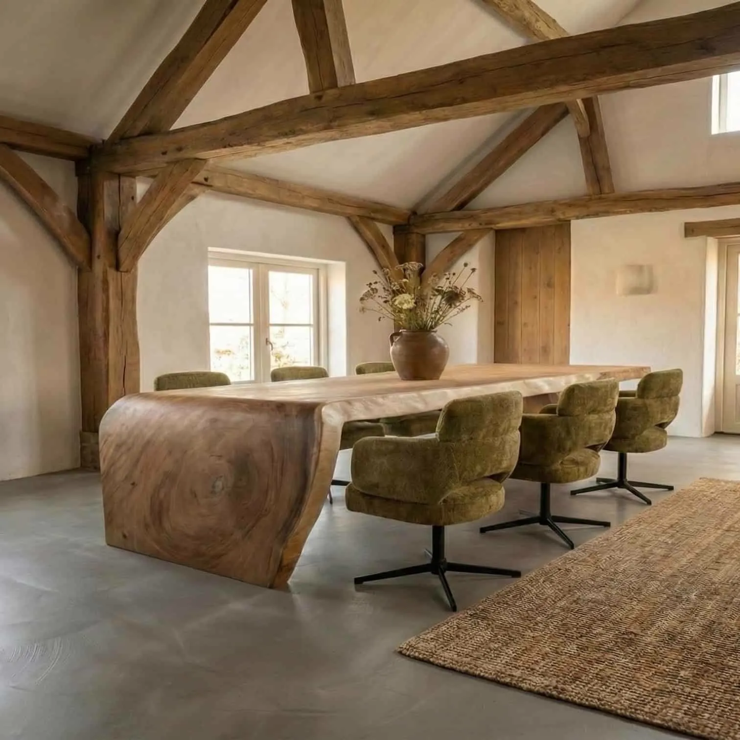 Watervaltafel Suarhout | 340cm