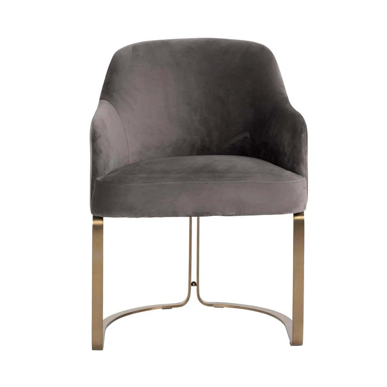 Hadley dining chair stone velvet - Richmond Interiors