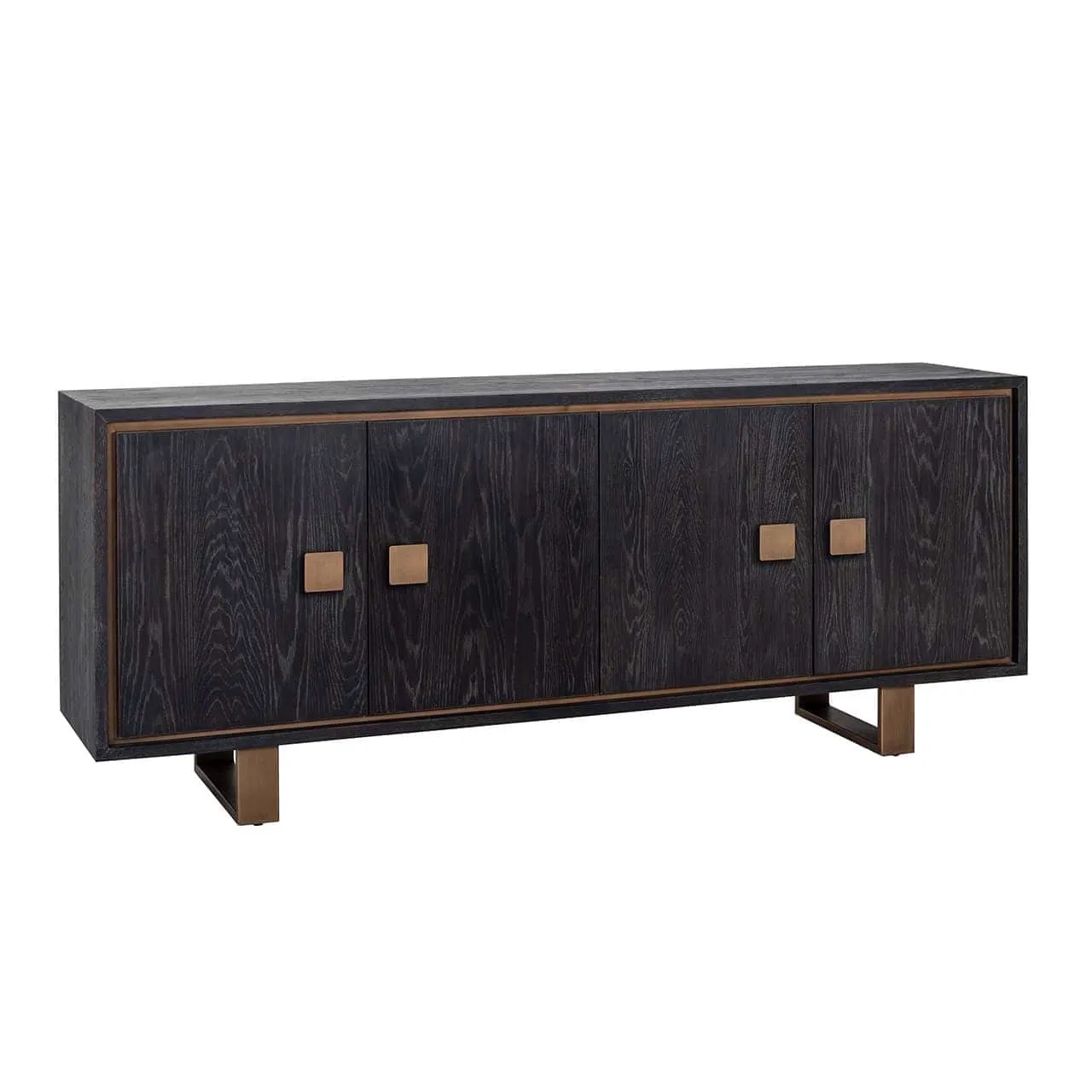 Sideboard Hunter black rustic - Richmond Interiors
