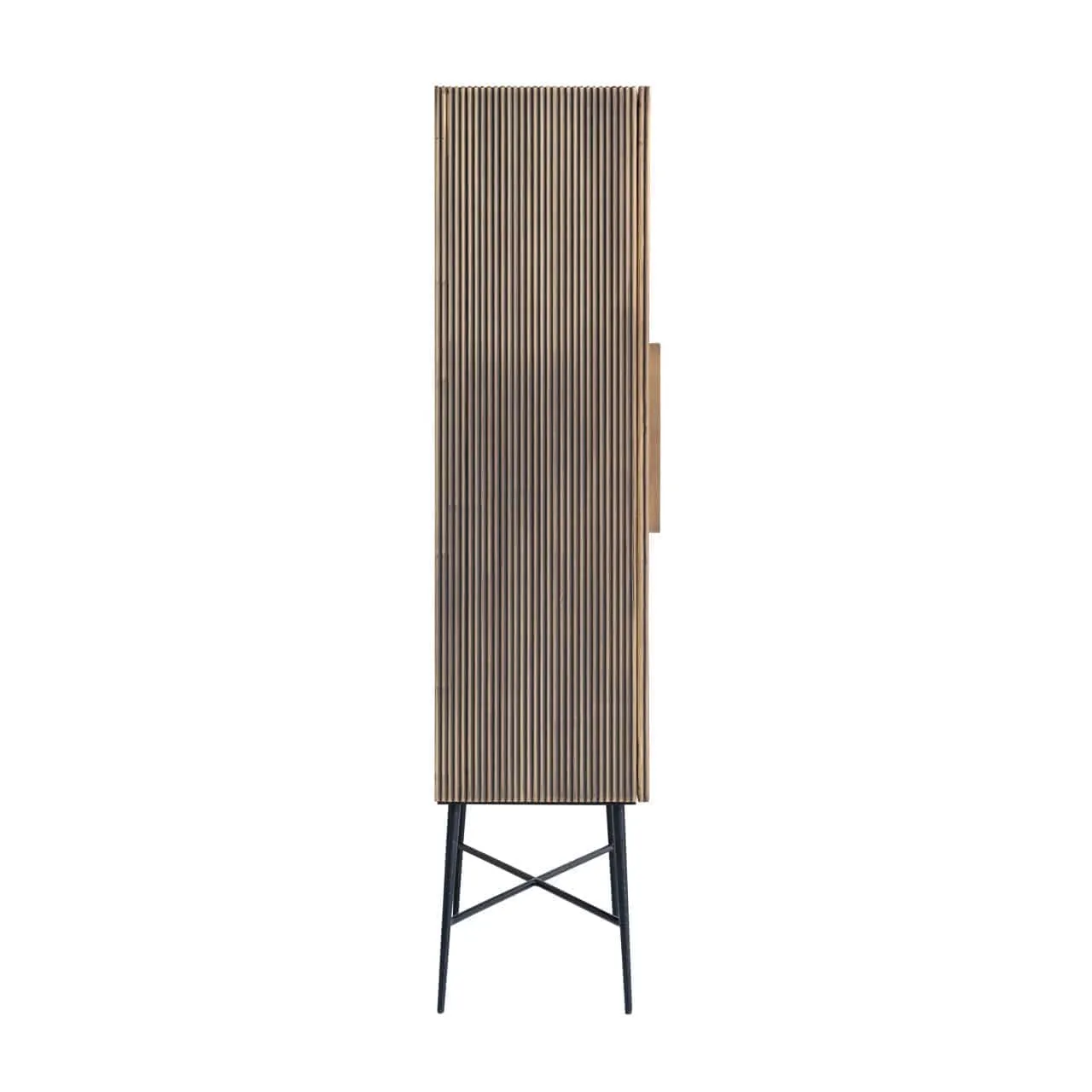Ironville storage cabinet gold - Richmond Interiors