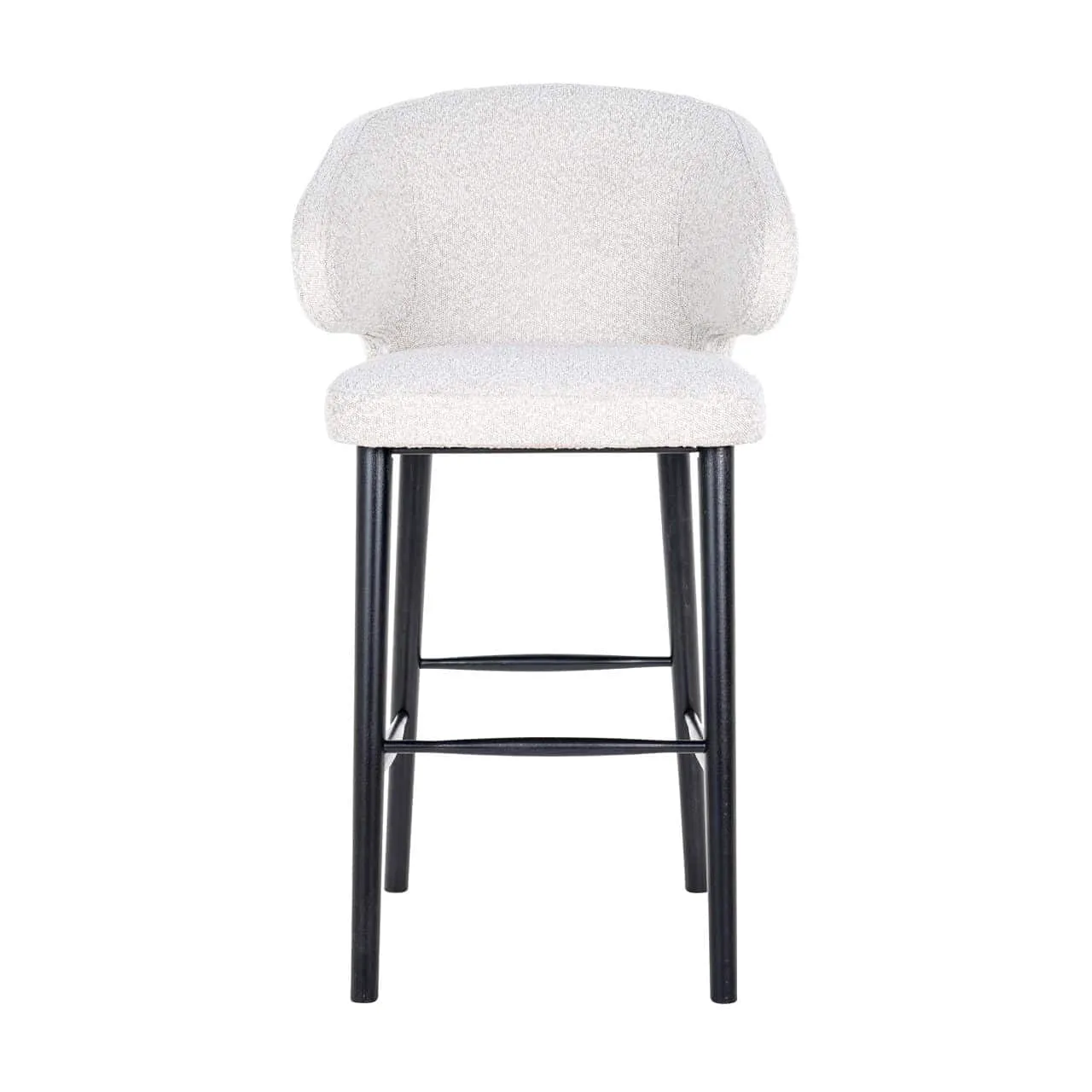 Bar stool Indigo white bouclé - Richmond Interiors