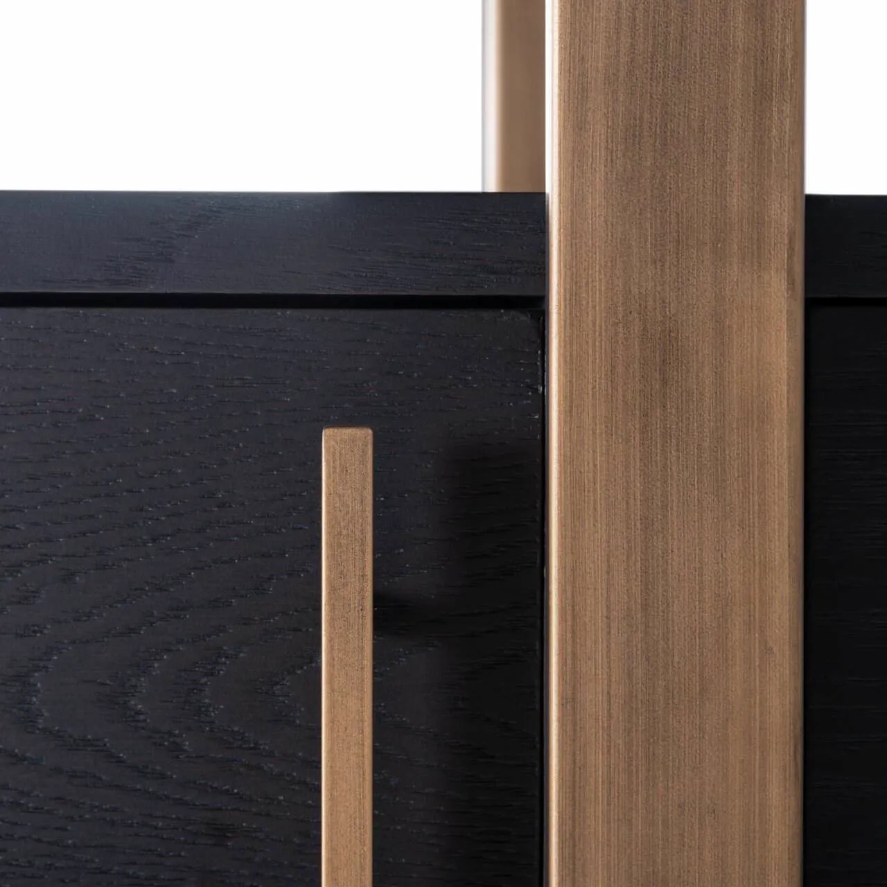 Cambon Wall Cabinet dark coffee - Richmond Interiors