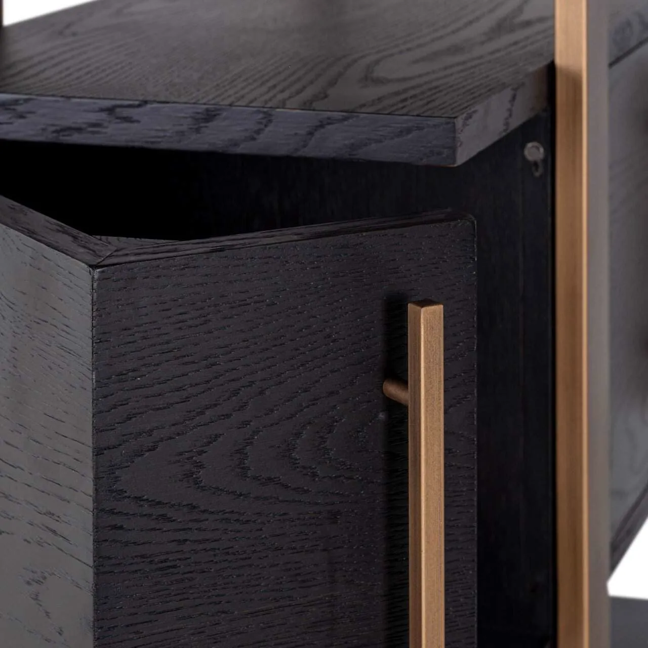 Cambon Wall Cabinet dark coffee - Richmond Interiors