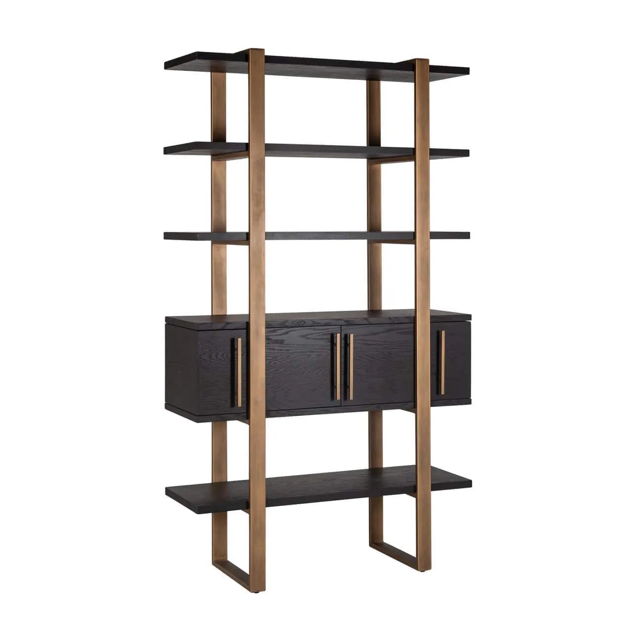 Cambon Wall Cabinet dark coffee - Richmond Interiors