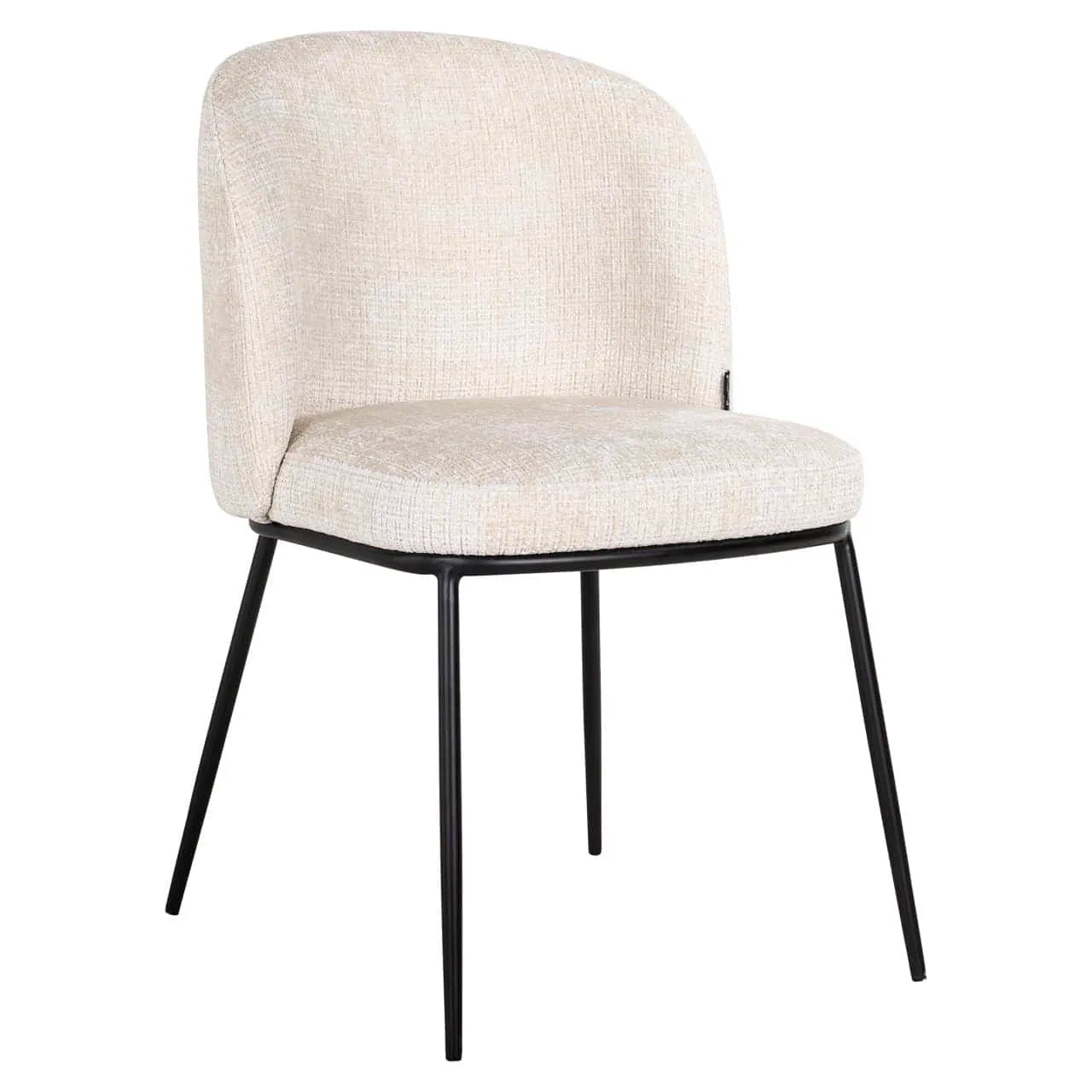 Dining chair Elvi niagara beige fire retardant (set of 2) - Richmond Interiors