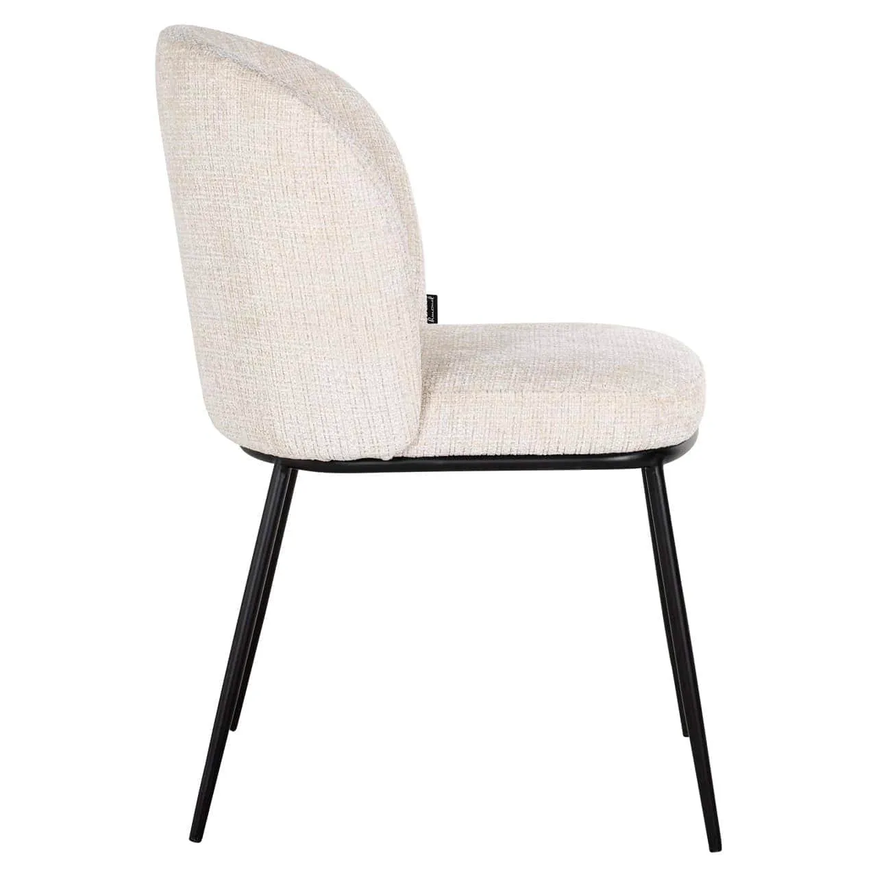Dining chair Elvi niagara beige fire retardant (set of 2) - Richmond Interiors