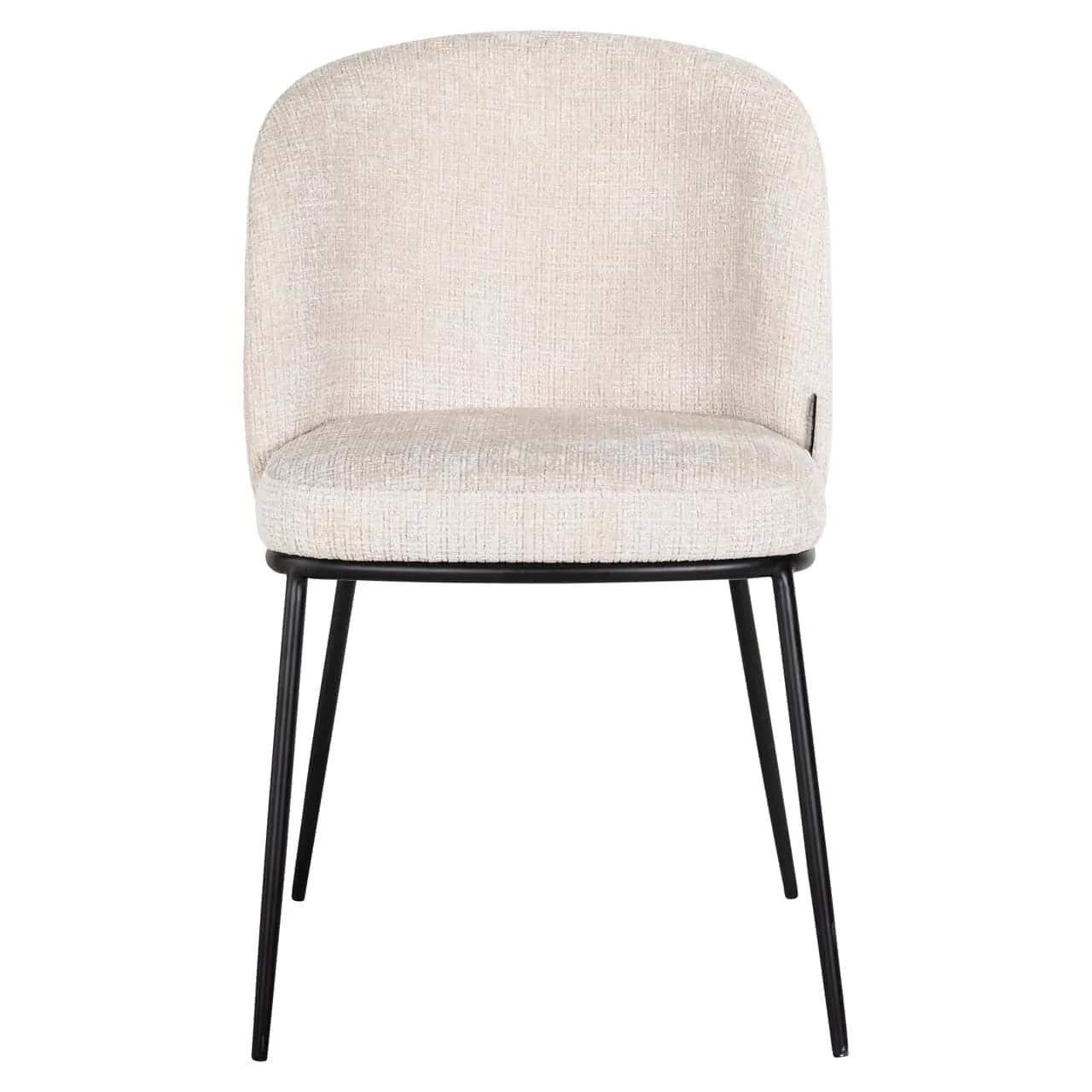 Dining chair Elvi niagara beige fire retardant (set of 2) - Richmond Interiors