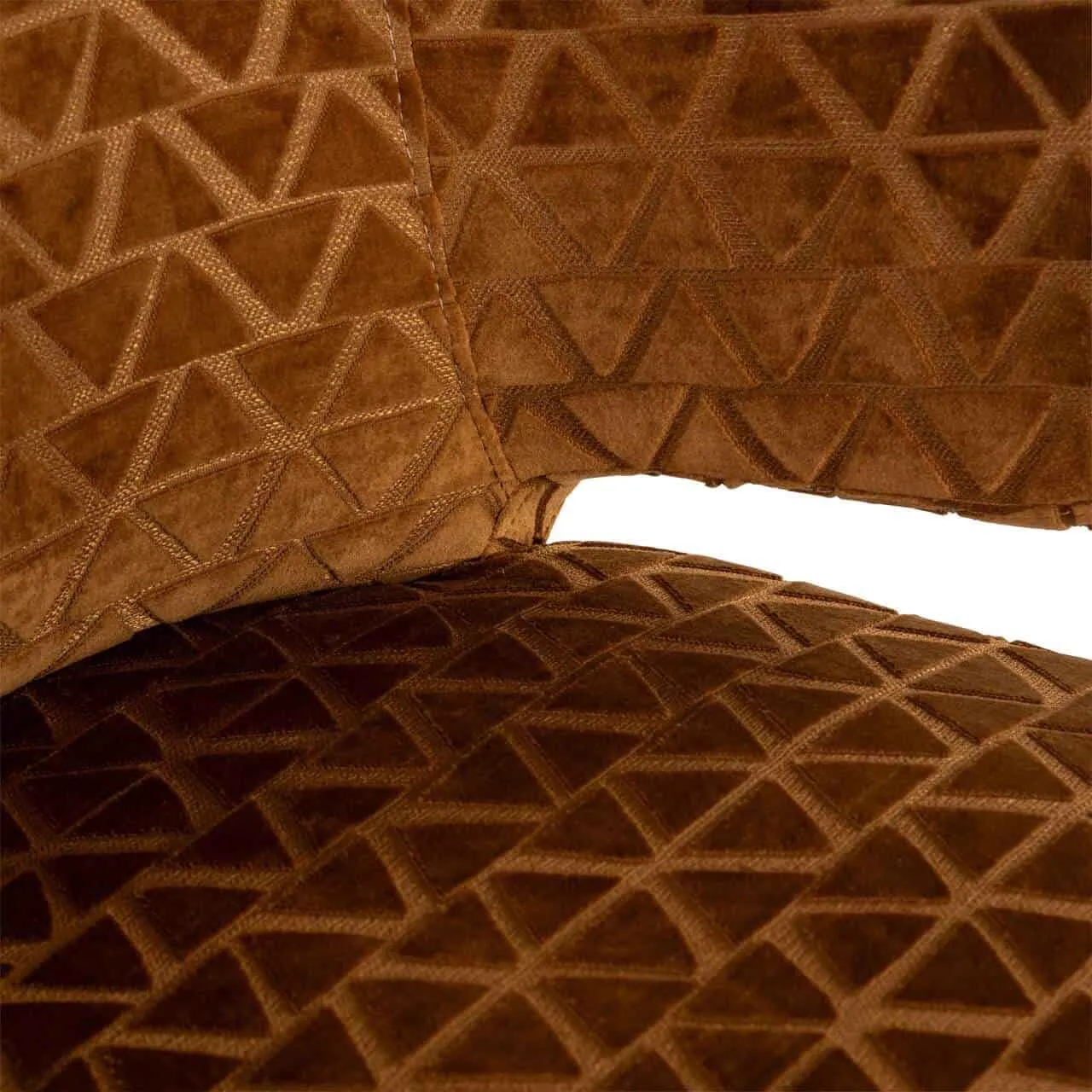 Bar Stool Indigo old gold triangle - Richmond Interiors