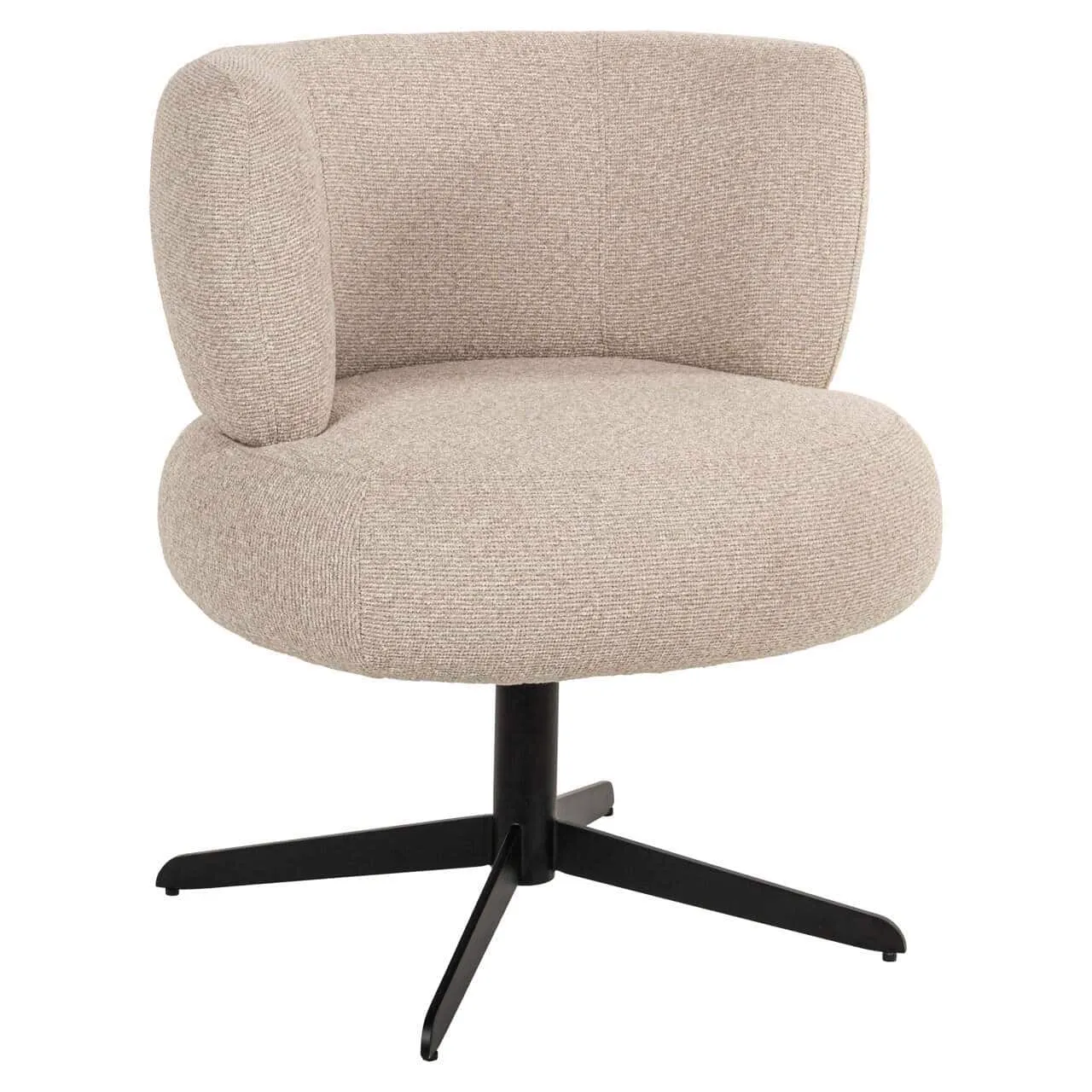 Dining chair Alexis biscotti swivel - Richmond Interiors