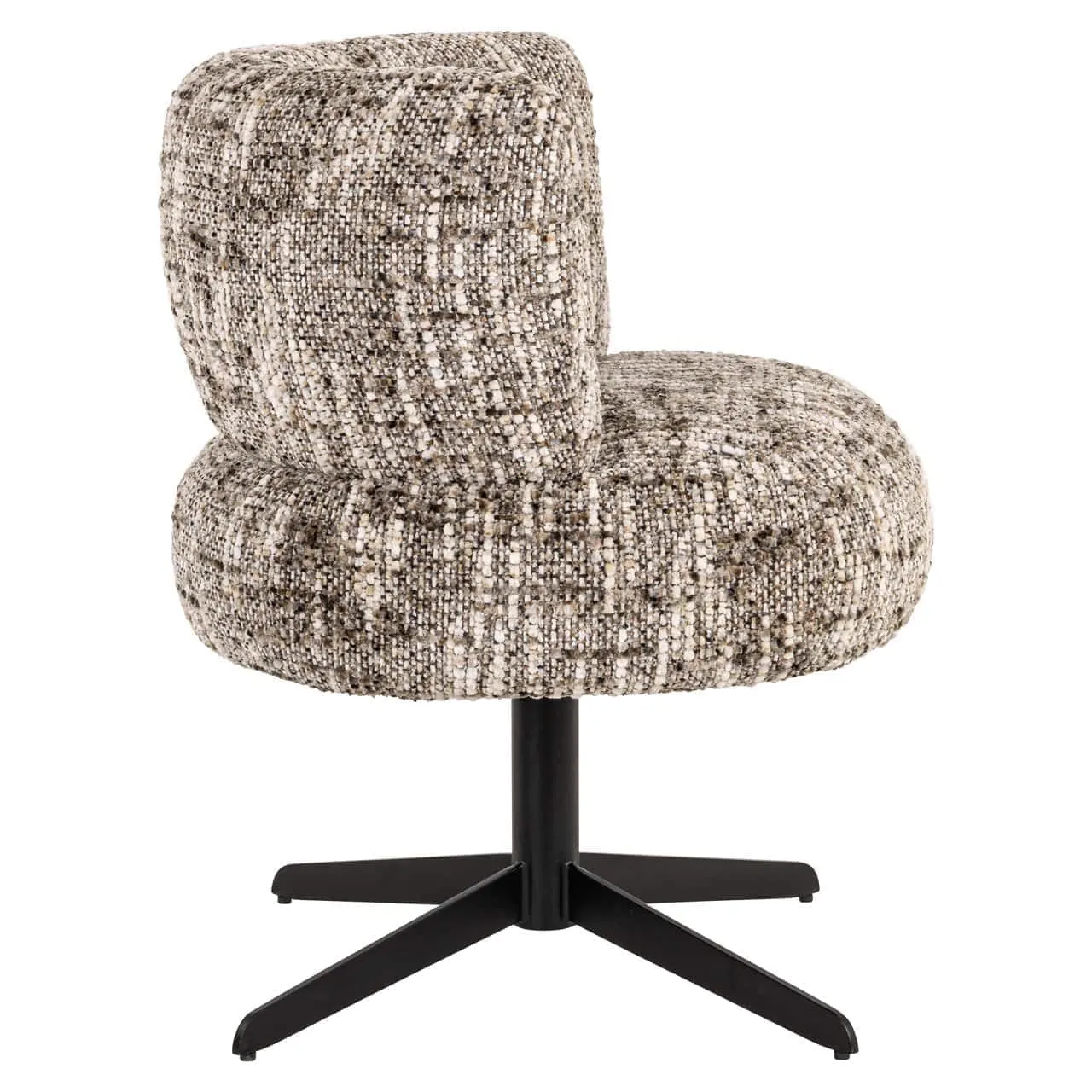 Alexis Dining Chair brown omara swivel - Richmond Interiors