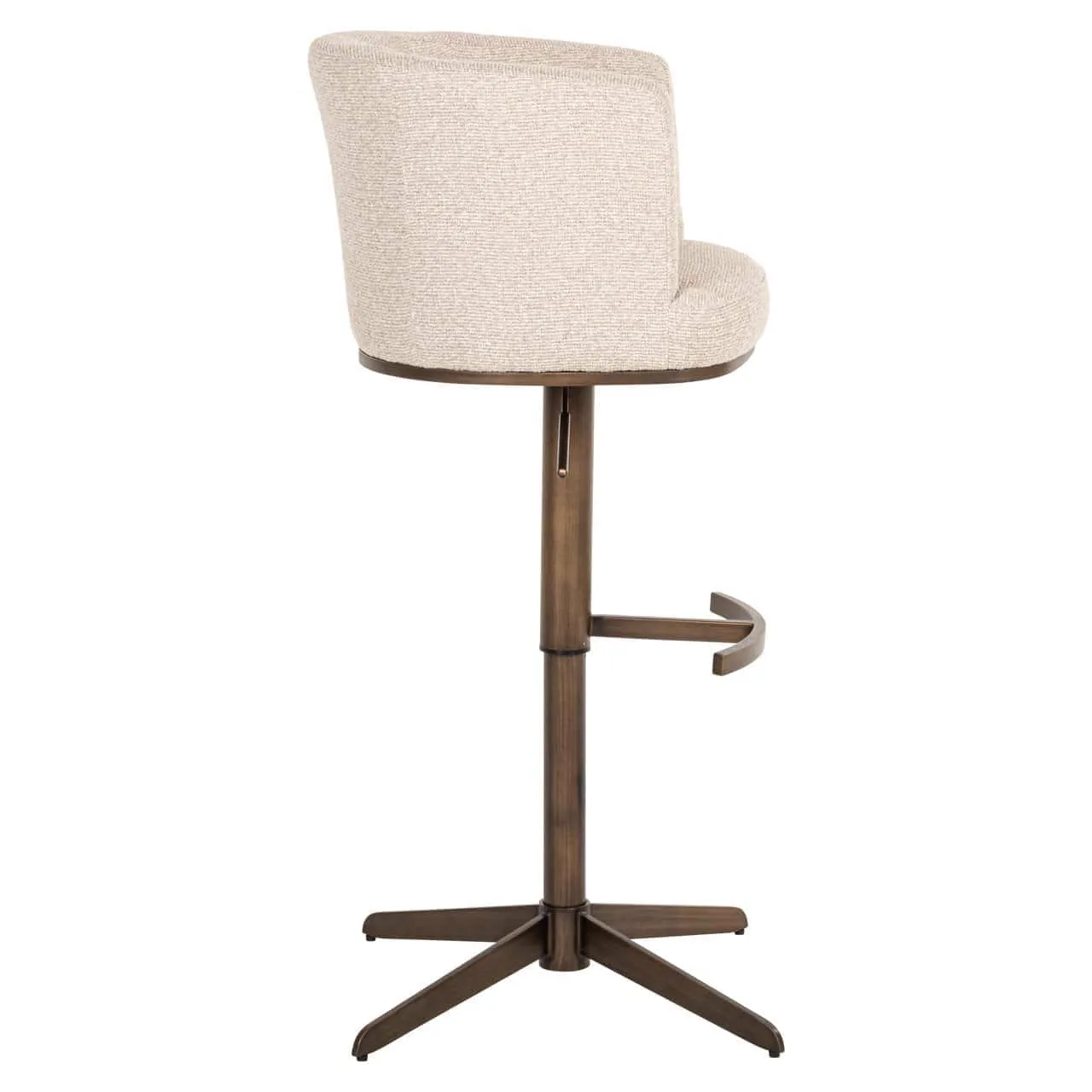 Cheyenne Bar Stool biscotti swivel - Richmond Interiors