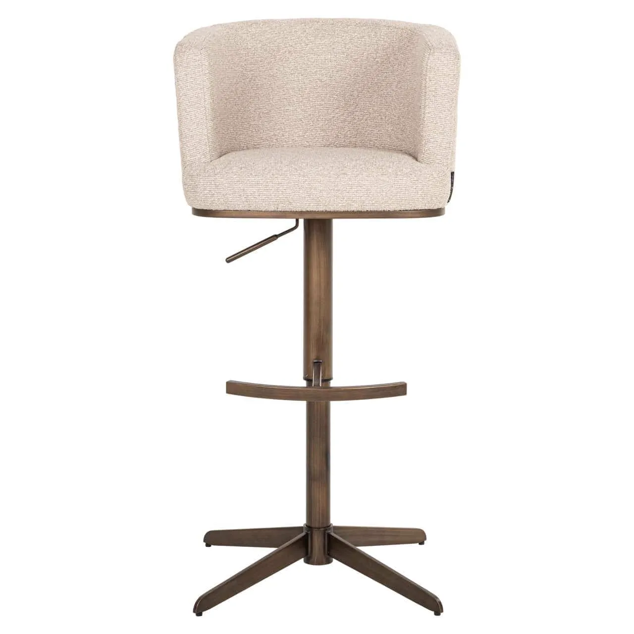 Cheyenne Bar Stool biscotti swivel - Richmond Interiors