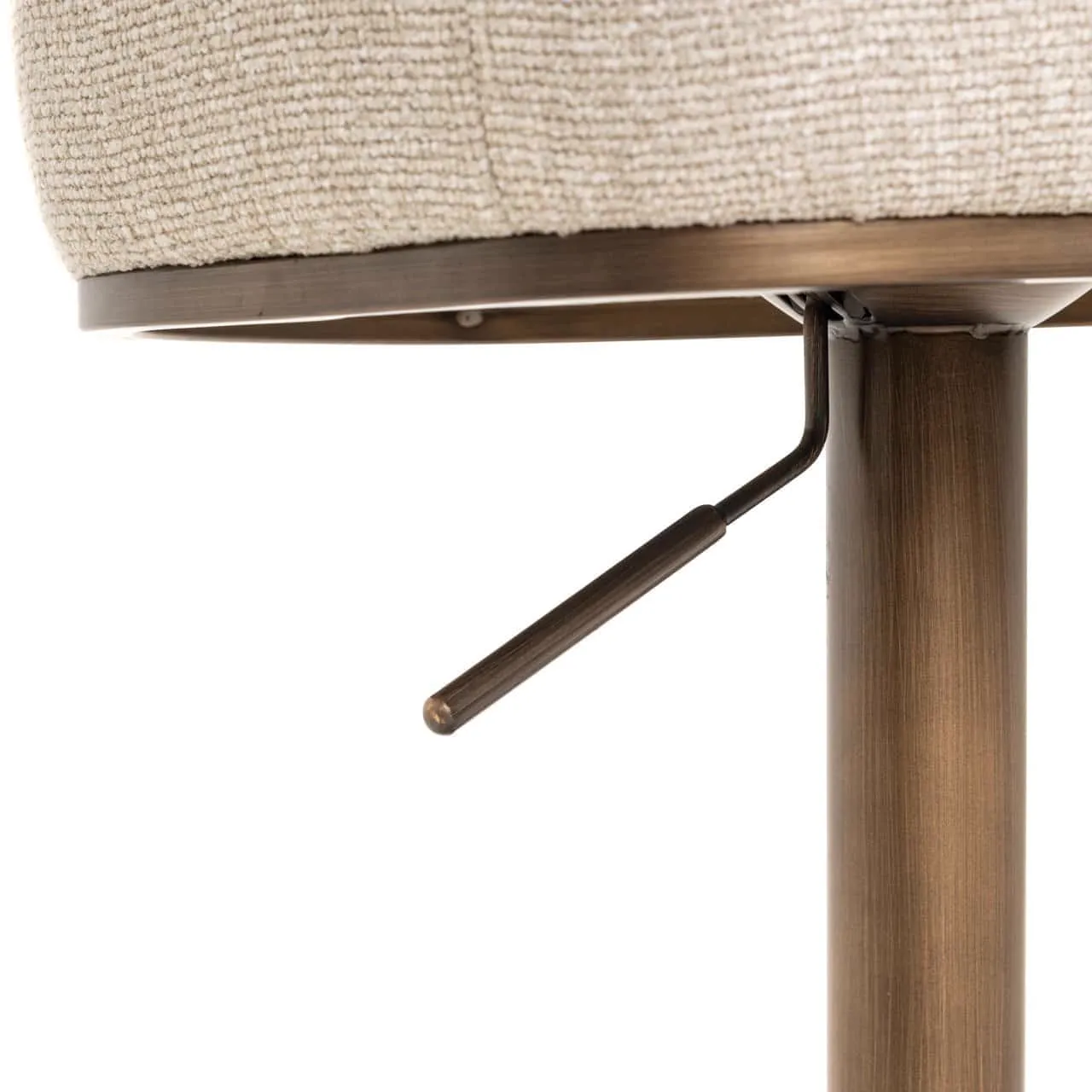 Cheyenne Bar Stool biscotti swivel - Richmond Interiors