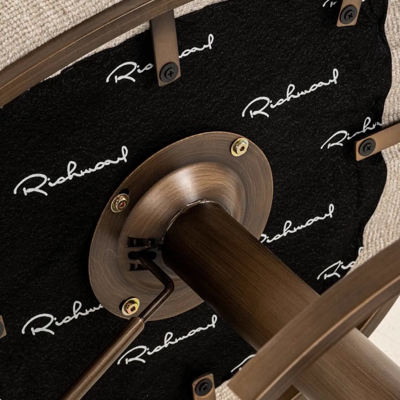 Cheyenne Bar Stool biscotti swivel - Richmond Interiors