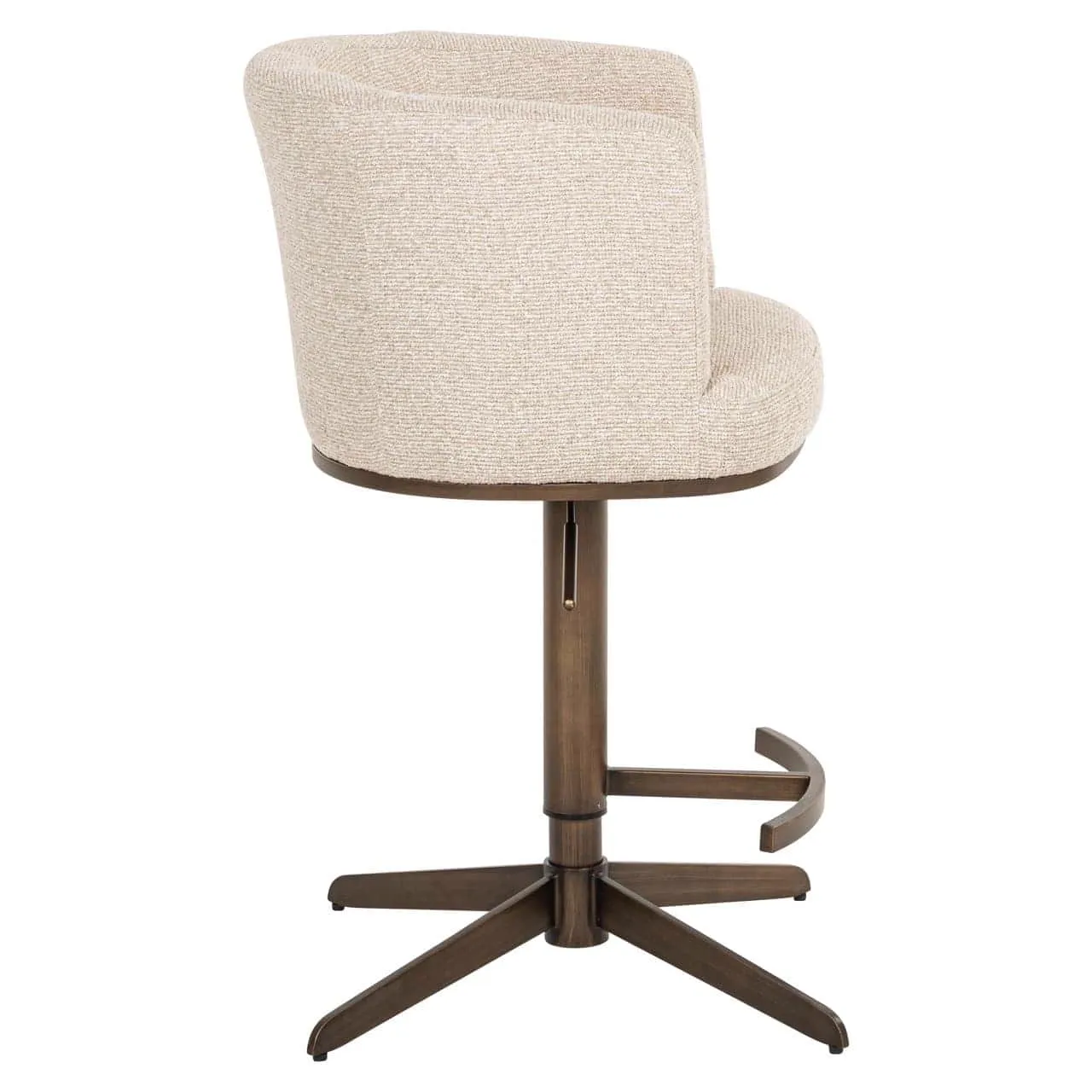 Cheyenne Bar Stool biscotti swivel - Richmond Interiors