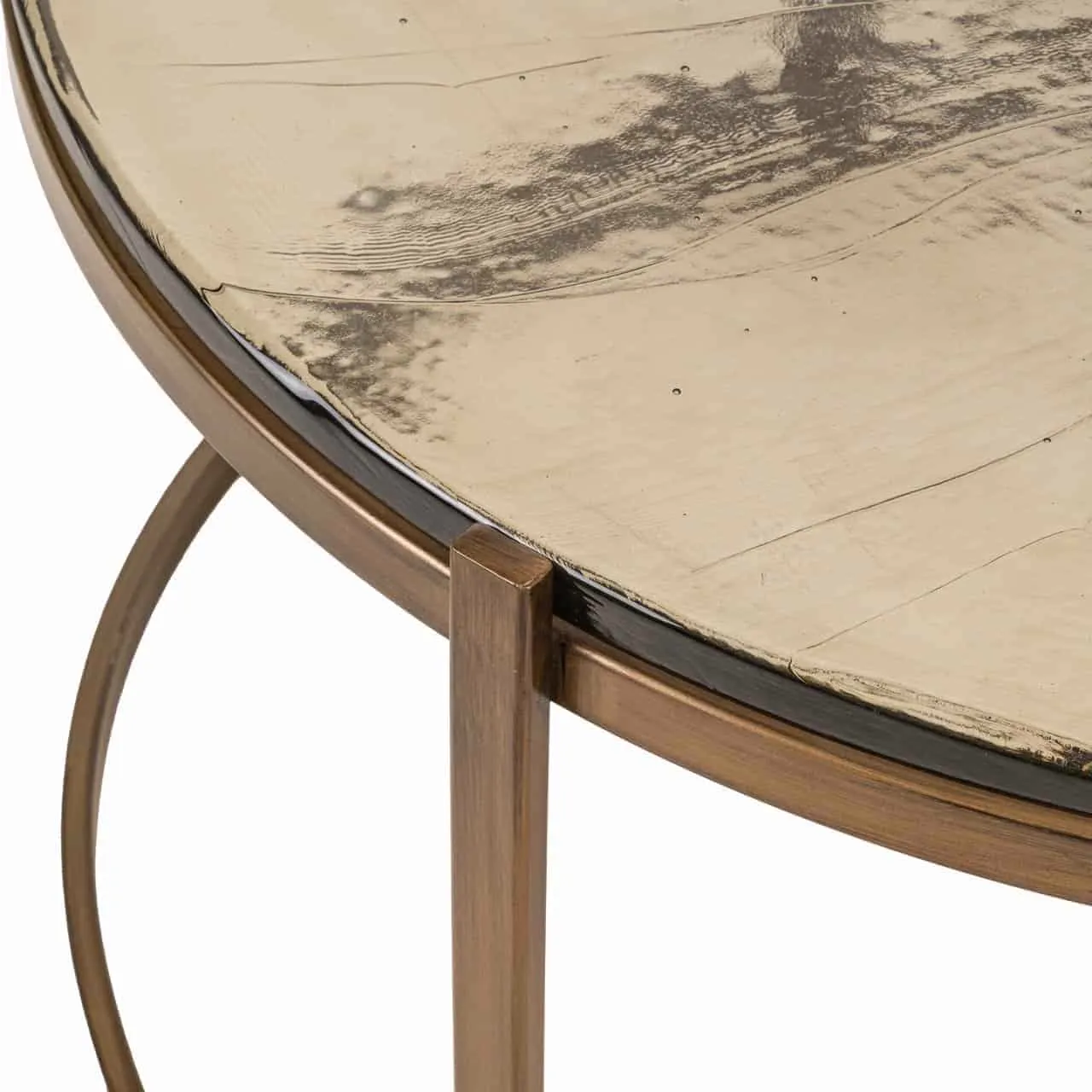 Coffee table Cleo gold (set of 2) - Richmond Interiors