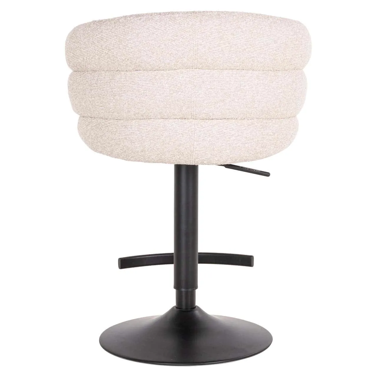 Bar Stool Nikki biscotti swivel fire retardant - Richmond Interiors