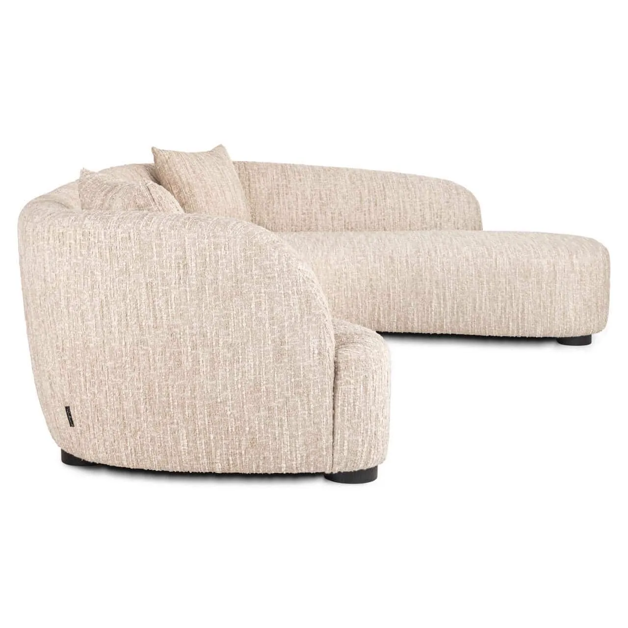 Pandora Sofa in Beige Angora, Lounge Right - Richmond Interiors