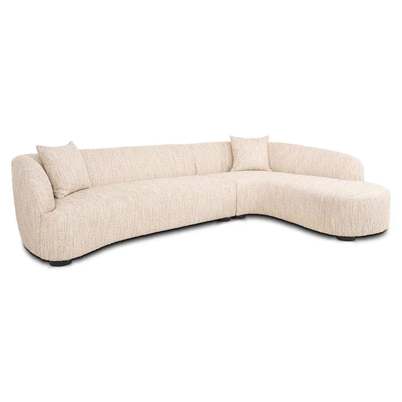 Pandora Sofa in Beige Angora, Lounge Right - Richmond Interiors