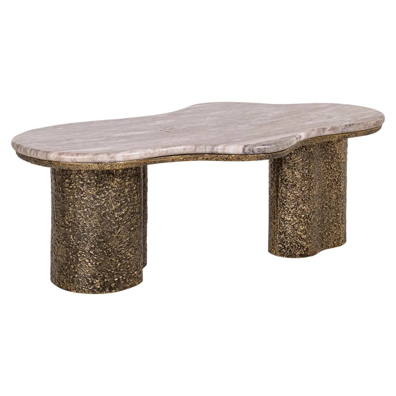 Coffee Table Abandos brass antique - Richmond Interiors