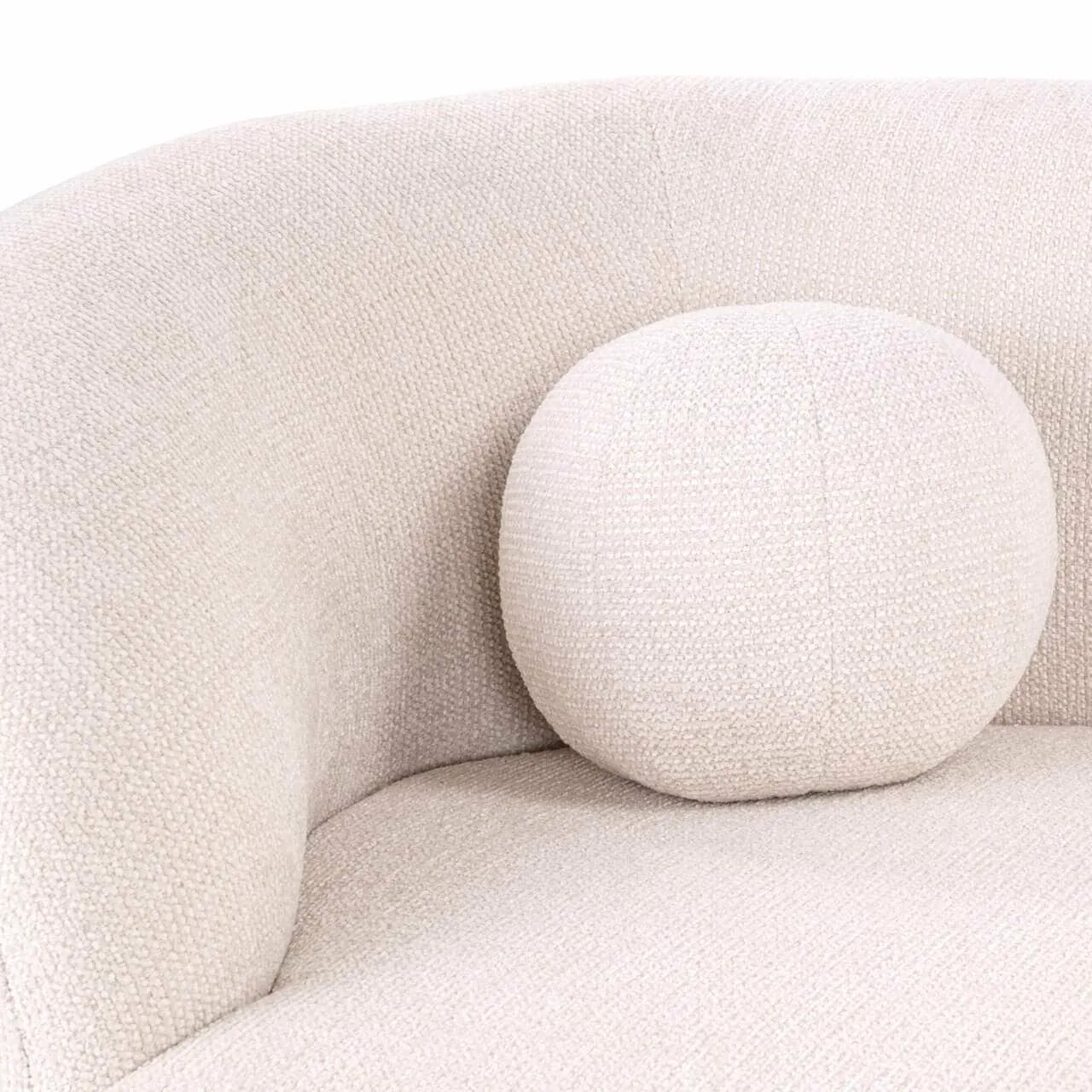 Emma sofa cream fancy chaise longue - Richmond Interiors