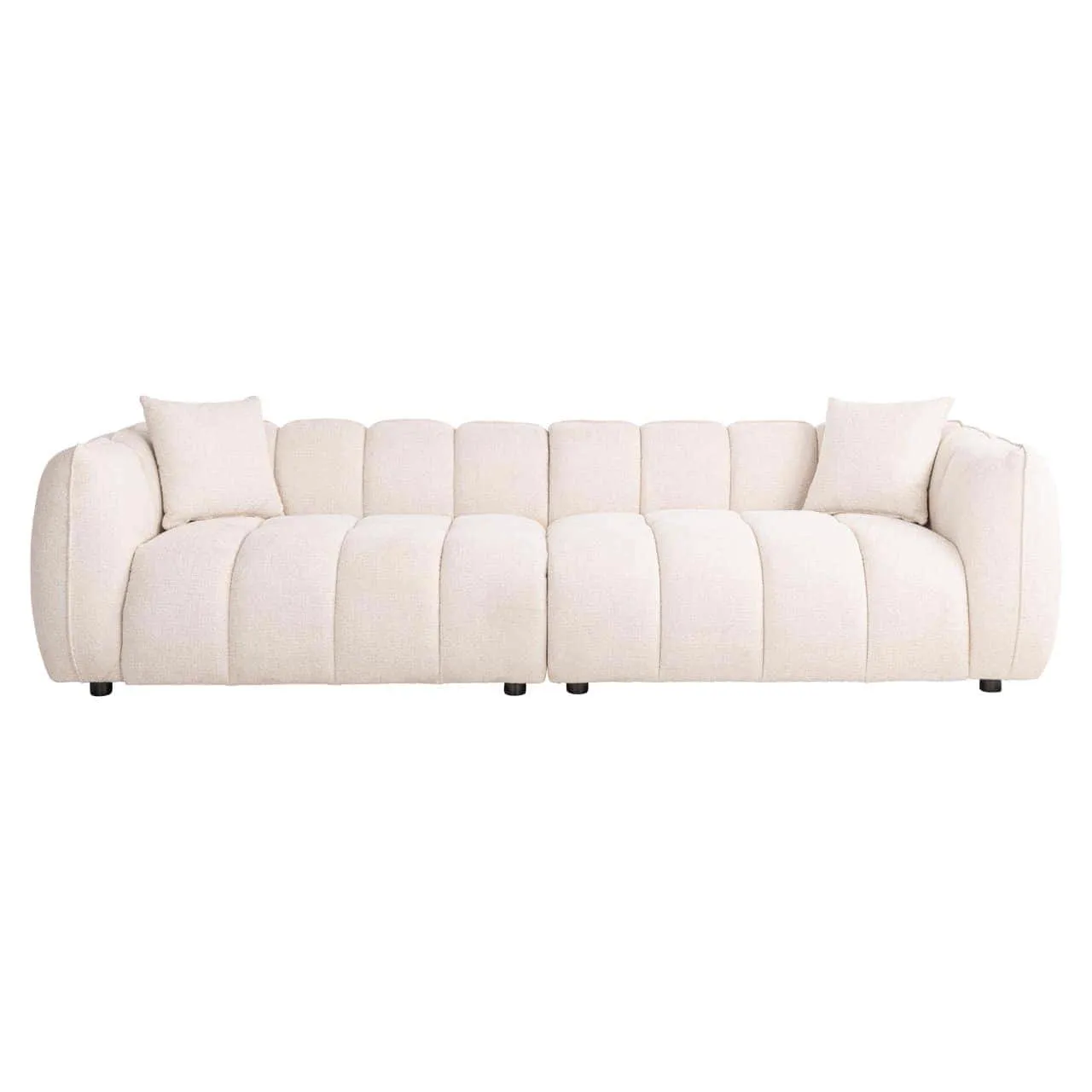 Jezebel Sofa cream fancy - Richmond Interiors