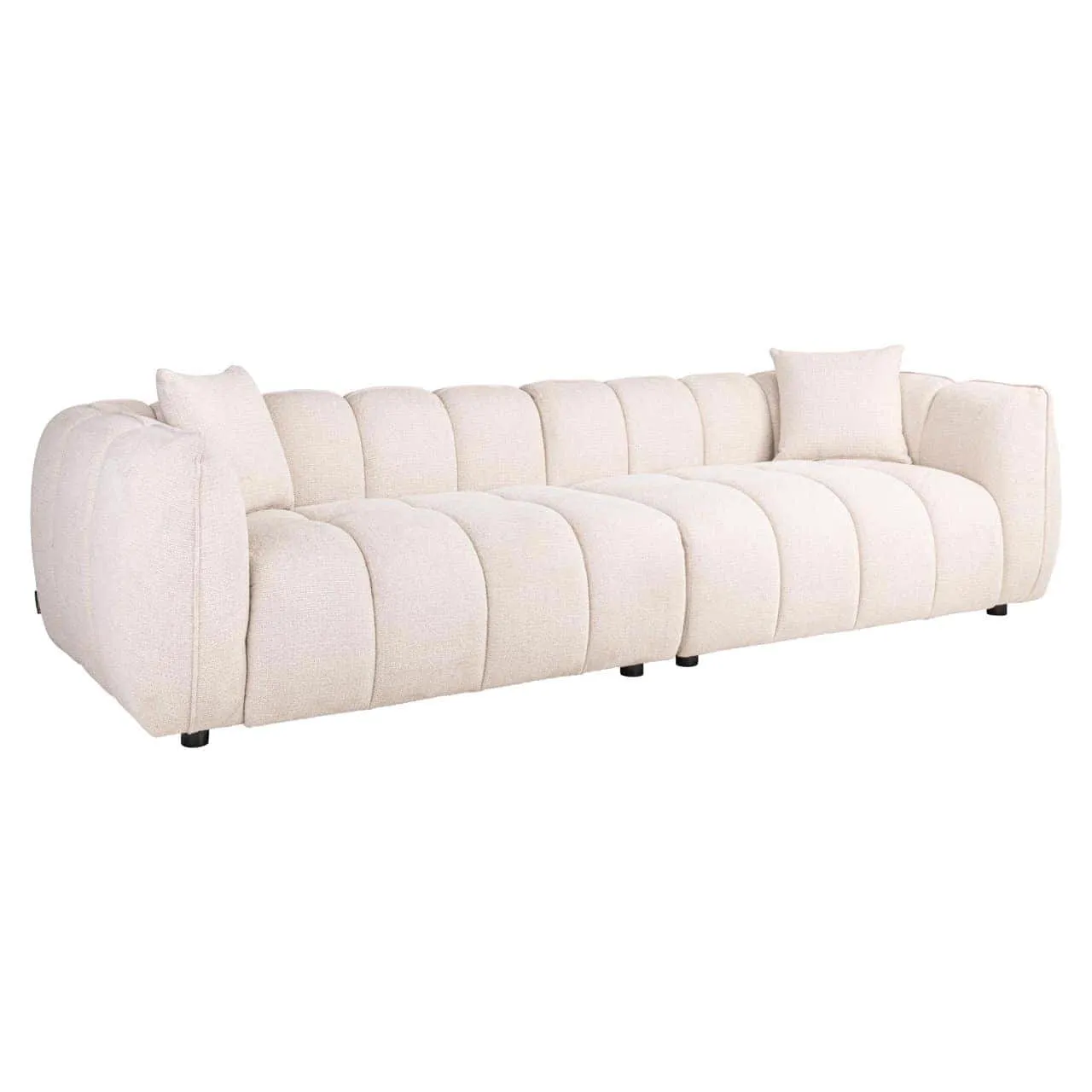 Jezebel Sofa cream fancy - Richmond Interiors