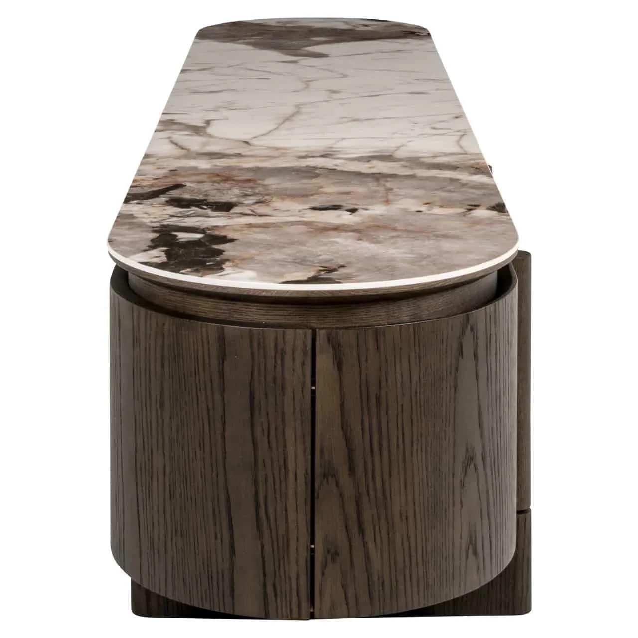 TV unit Langford brown - Richmond Interiors