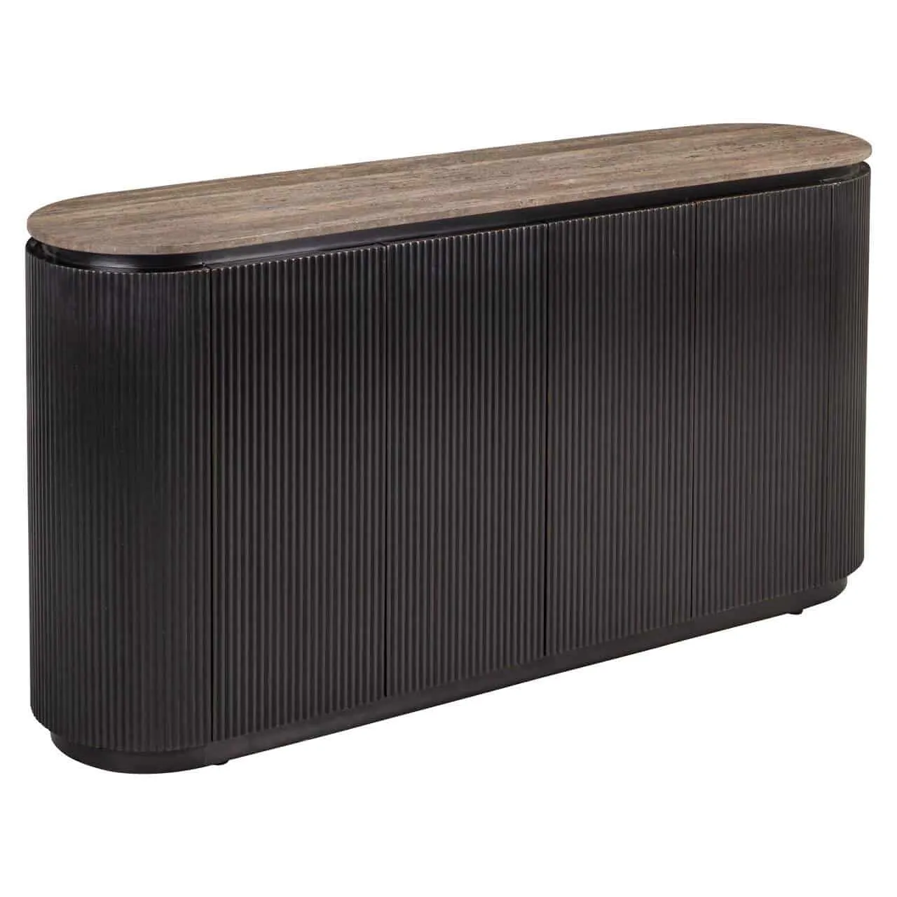 Sideboard Russo brown 4-doors - Richmond Interiors