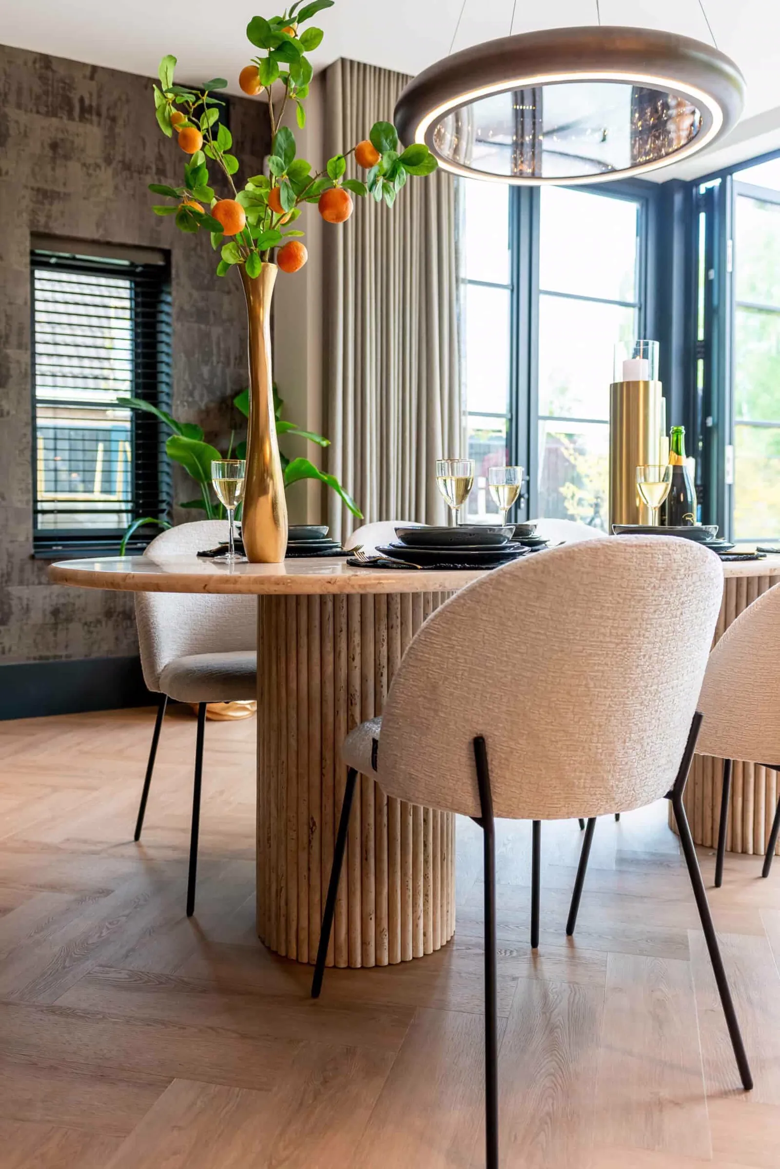 Alyssa Dining Chair cream fusion (set of 2) - Richmond Interiors