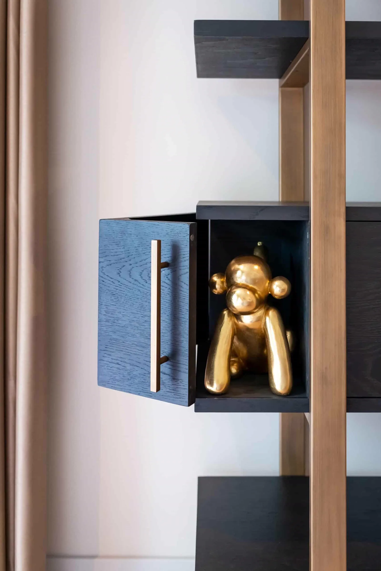 Cambon Wall Cabinet dark coffee - Richmond Interiors