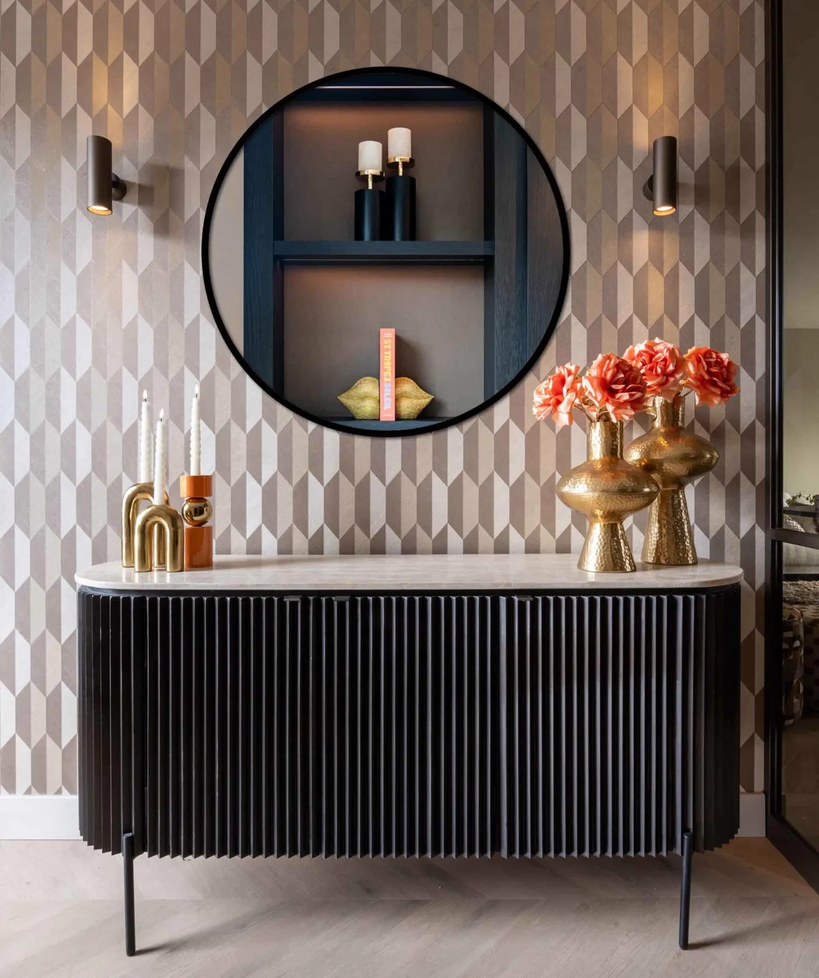 Sideboard Hampton dark brown - Richmond Interiors